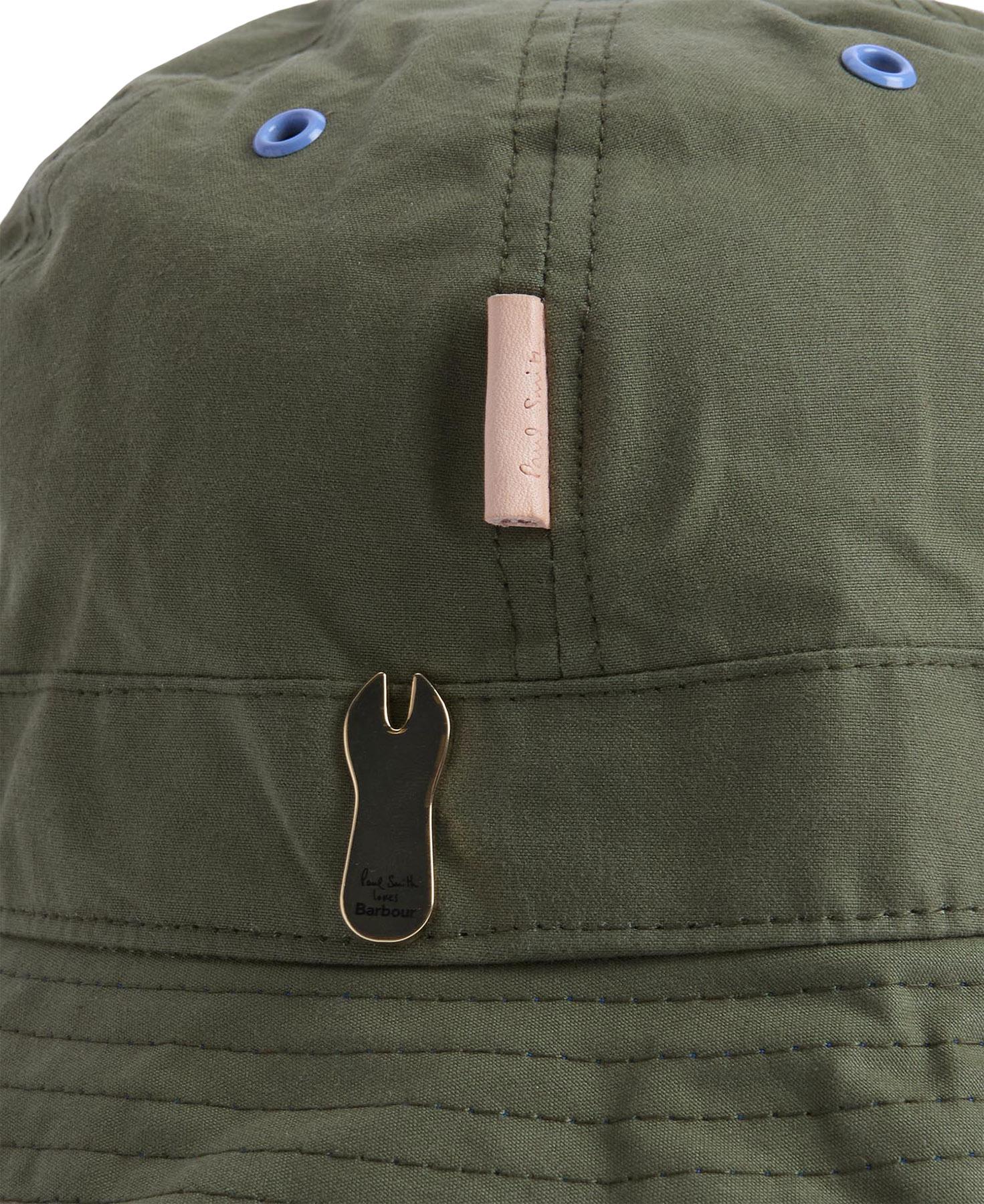 Product gallery image number 2 for product Barbour X Paul Smith 6 Panel Bucket Hat - Men's