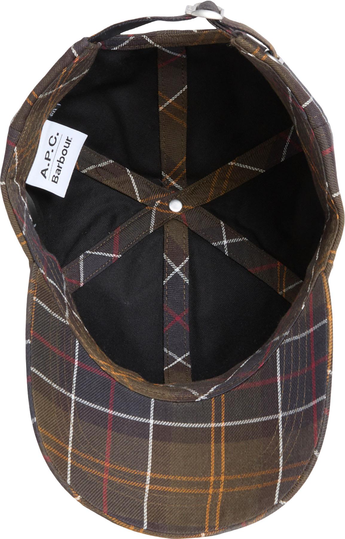 Product gallery image number 6 for product Barbour x A.P.C. Tartan Cap - Men's