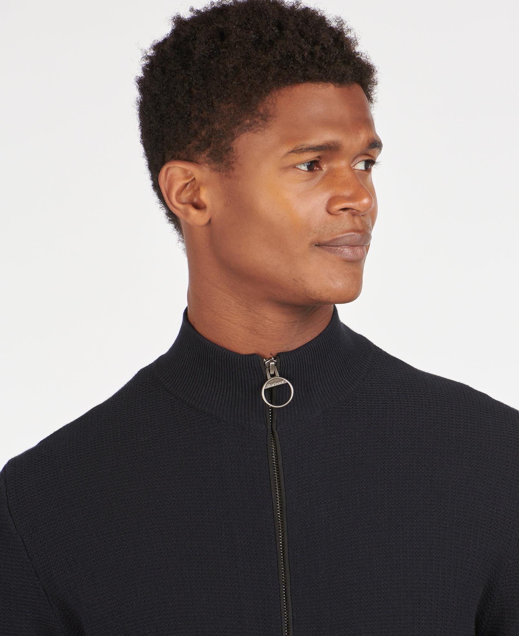 Product gallery image number 5 for product Abhainn Zip Through Sweater - Men's