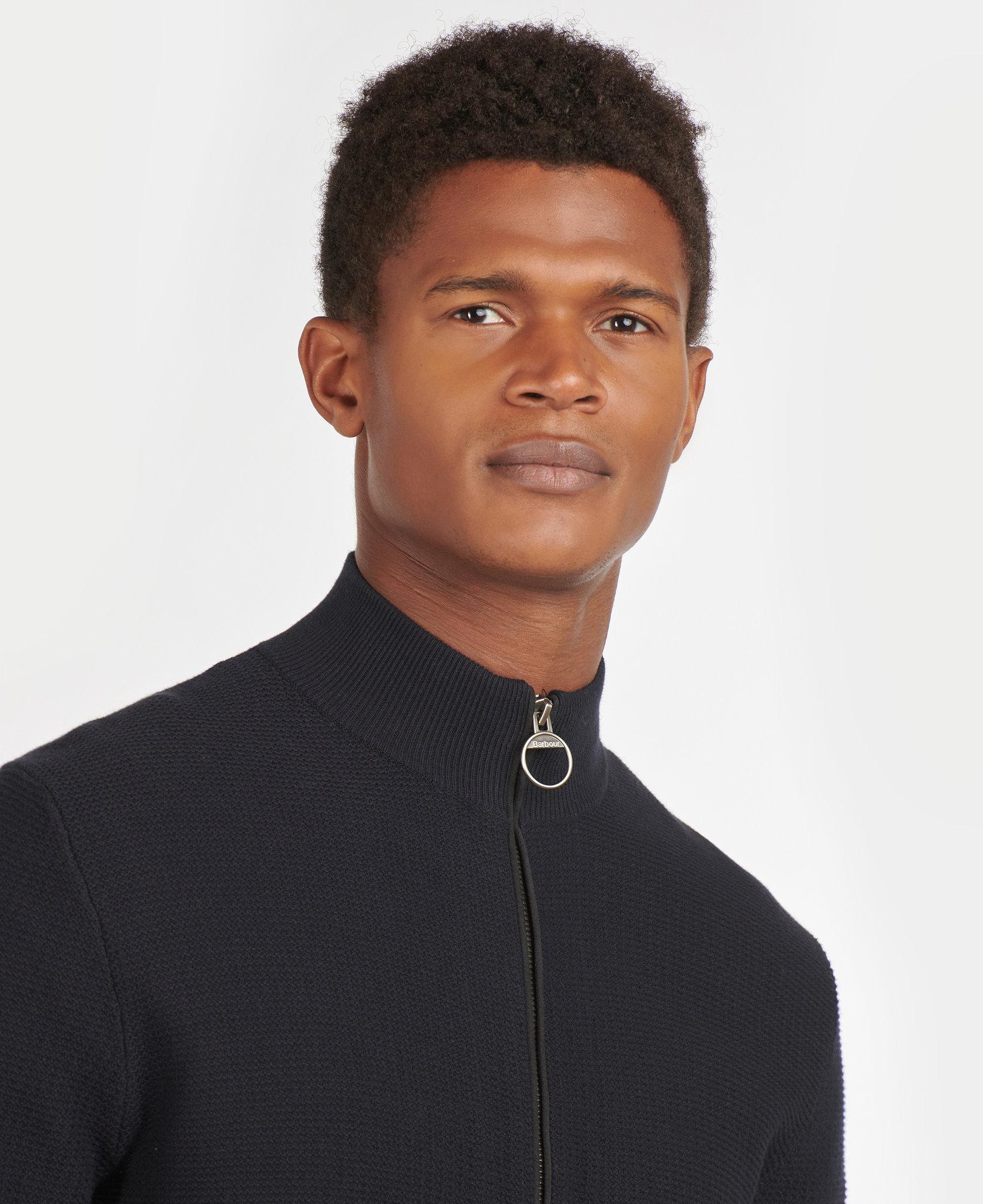 Product gallery image number 7 for product Abhainn Zip Through Sweater - Men's