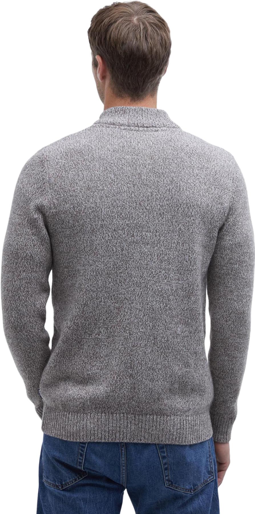 Product gallery image number 2 for product Sid Half Zip Knitted Jumper - Men's