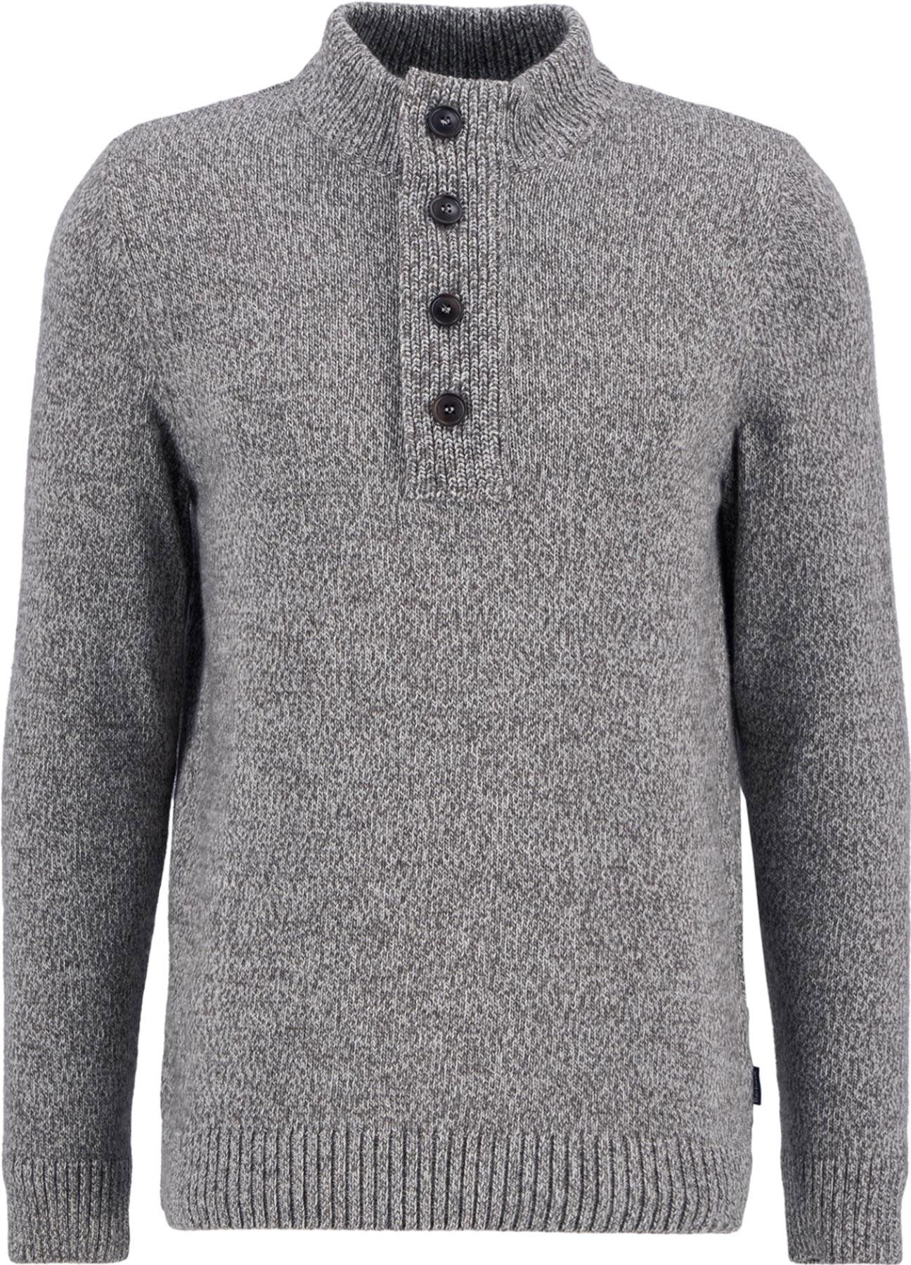 Product gallery image number 1 for product Sid Half Zip Knitted Jumper - Men's