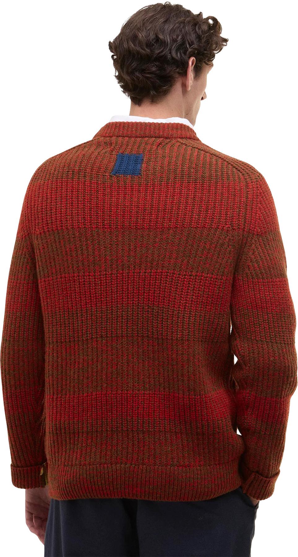 Product gallery image number 3 for product Barbour X Paul Smith Saddle Crew Neck Sweater - Men's
