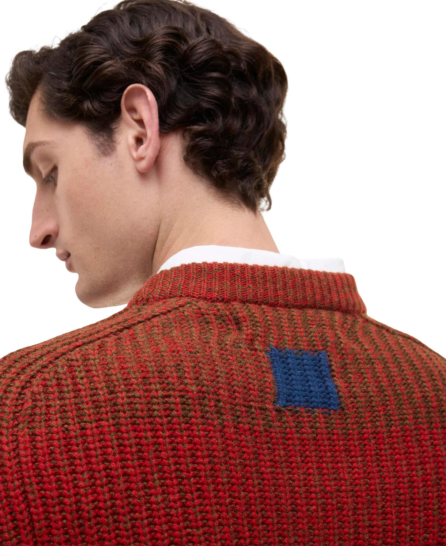 Product gallery image number 4 for product Barbour X Paul Smith Saddle Crew Neck Sweater - Men's