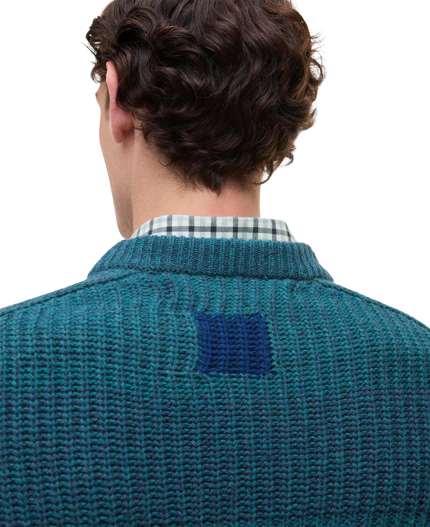 Product gallery image number 4 for product Barbour X Paul Smith Saddle Crew Neck Sweater - Men's