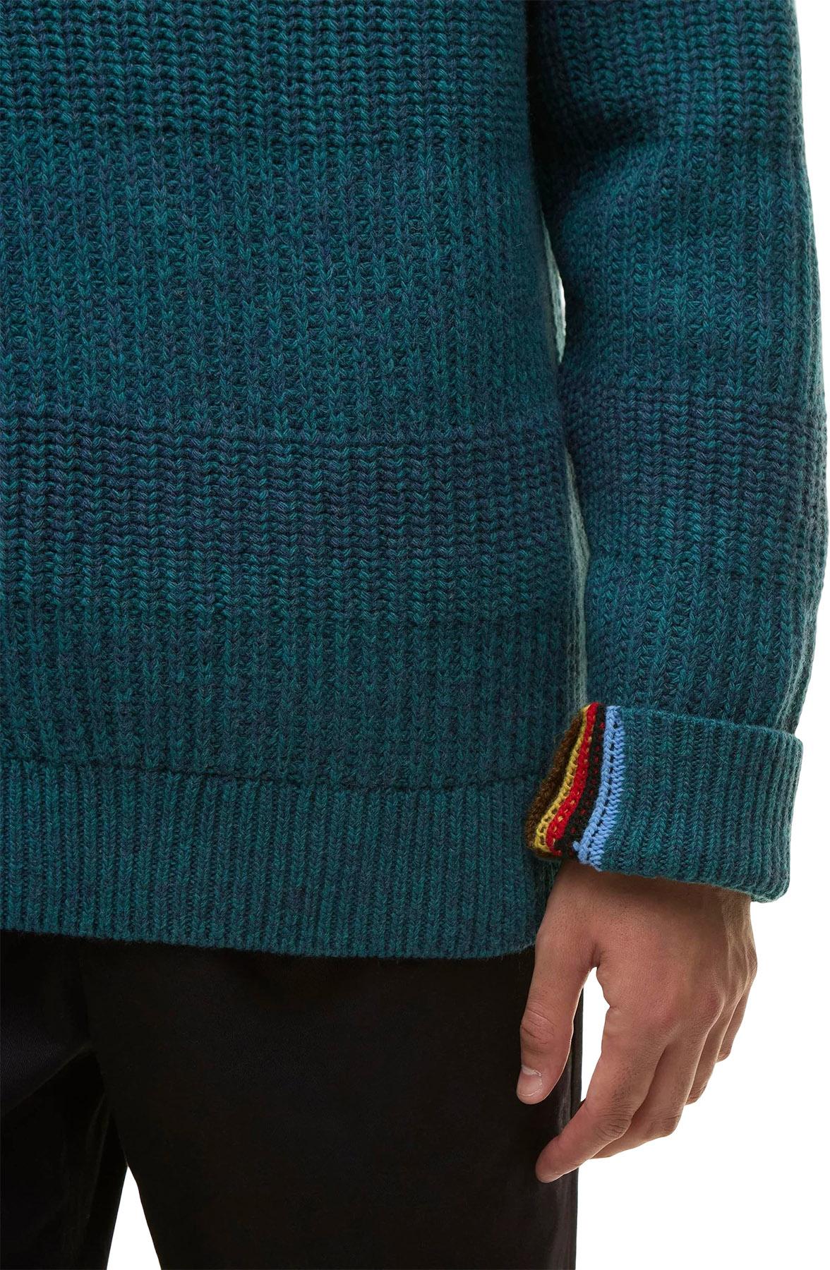 Product gallery image number 6 for product Barbour X Paul Smith Saddle Crew Neck Sweater - Men's