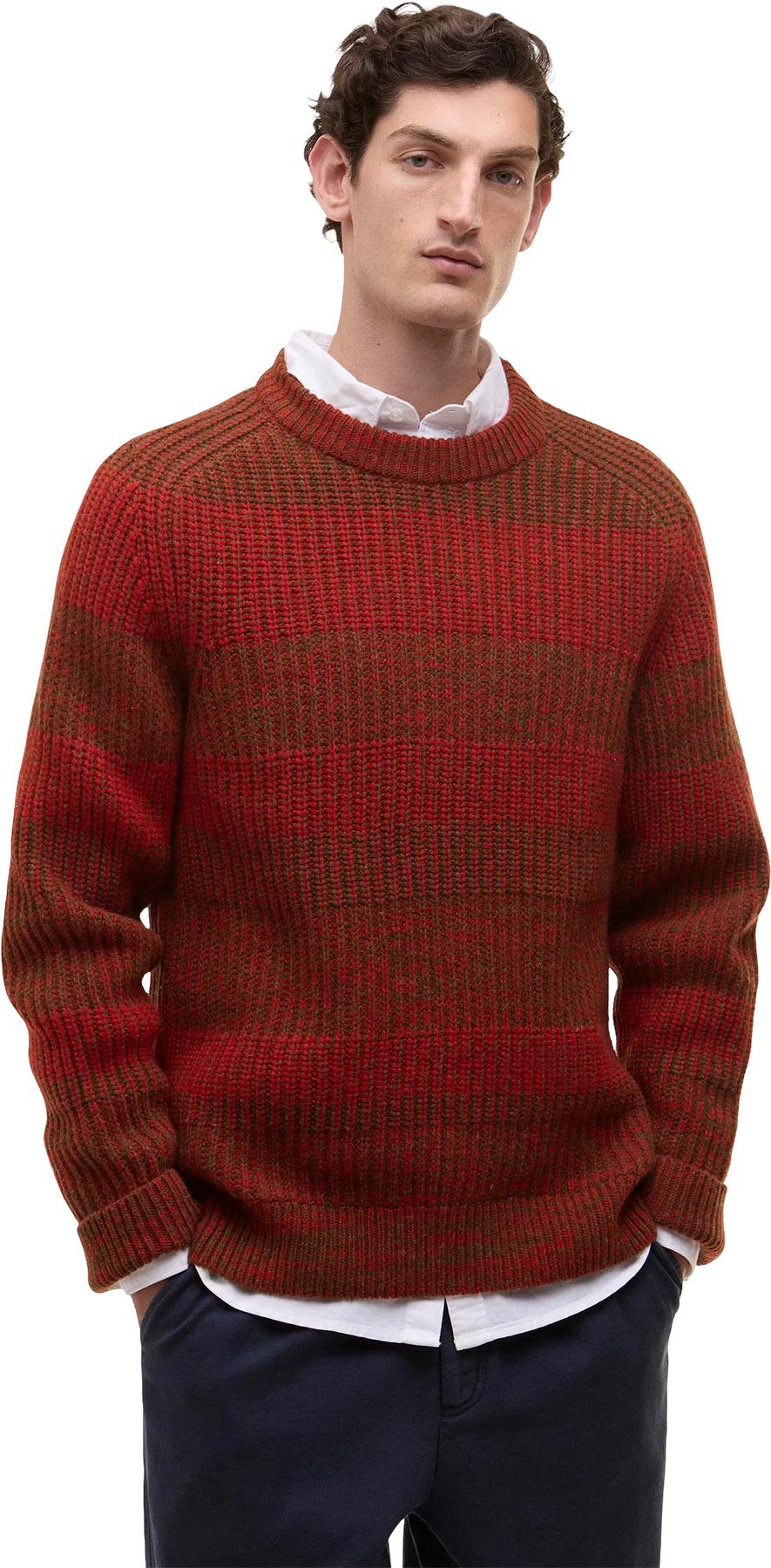 Product gallery image number 6 for product Barbour X Paul Smith Saddle Crew Neck Sweater - Men's