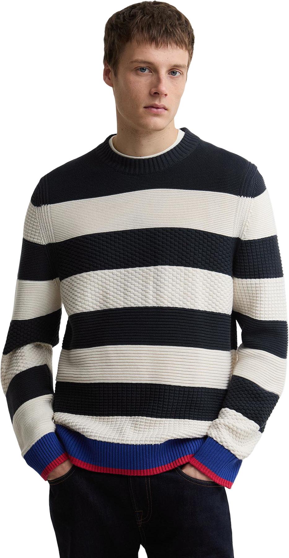 Product gallery image number 5 for product Barbour X Paul Smith Southwold Knitted Jumper - Men's