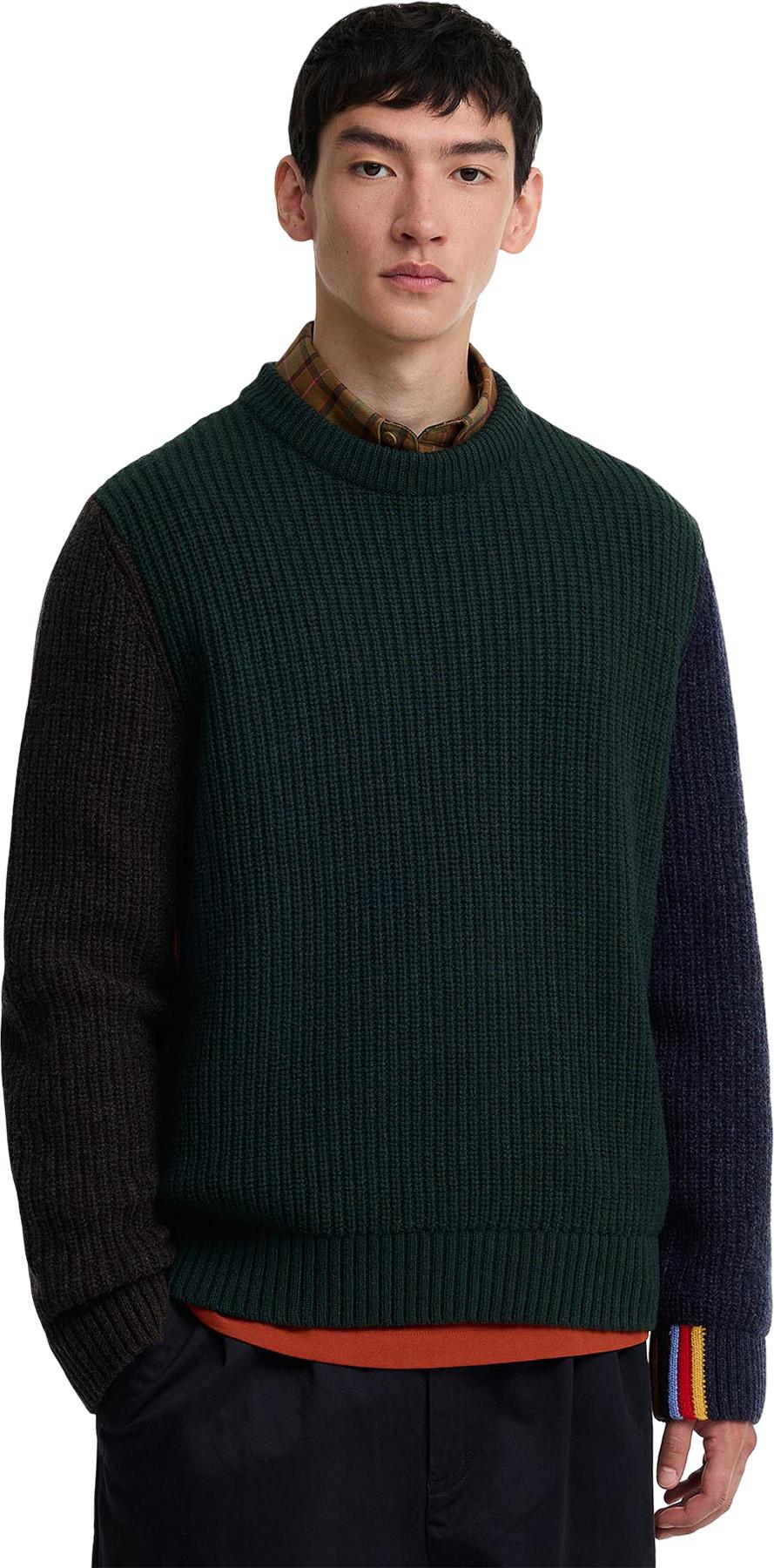 Product gallery image number 5 for product Barbour x Paul Smith Cable Tyne Sweater - Men's