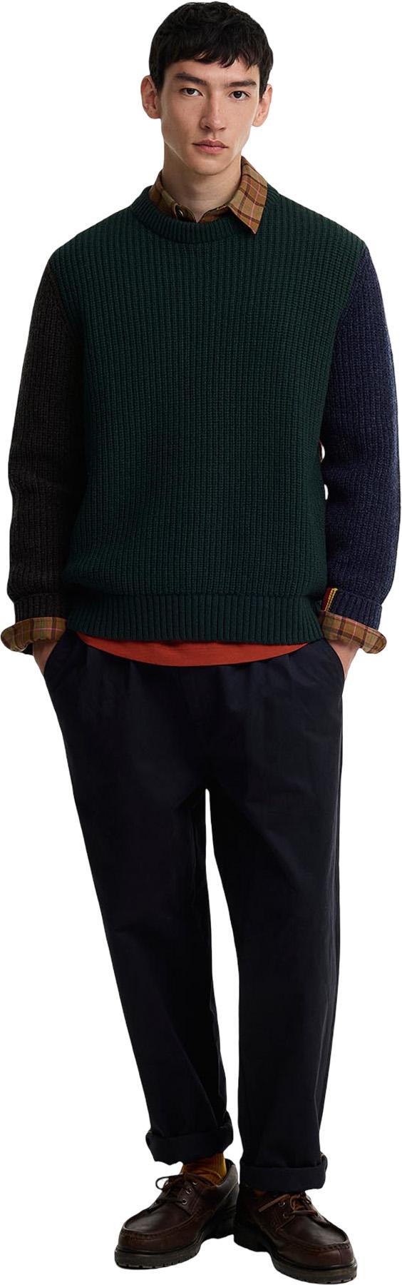 Product gallery image number 7 for product Barbour x Paul Smith Cable Tyne Sweater - Men's