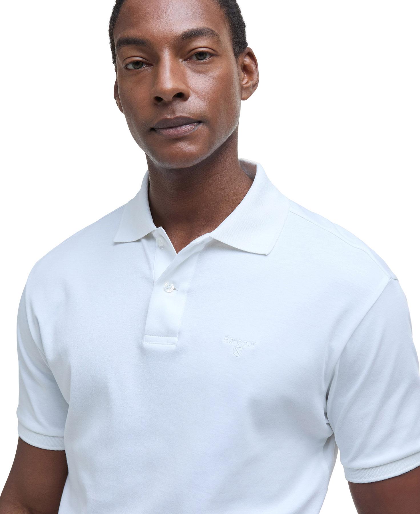 Product gallery image number 3 for product Hylton Interlock Tailored Fit Polo - Men's
