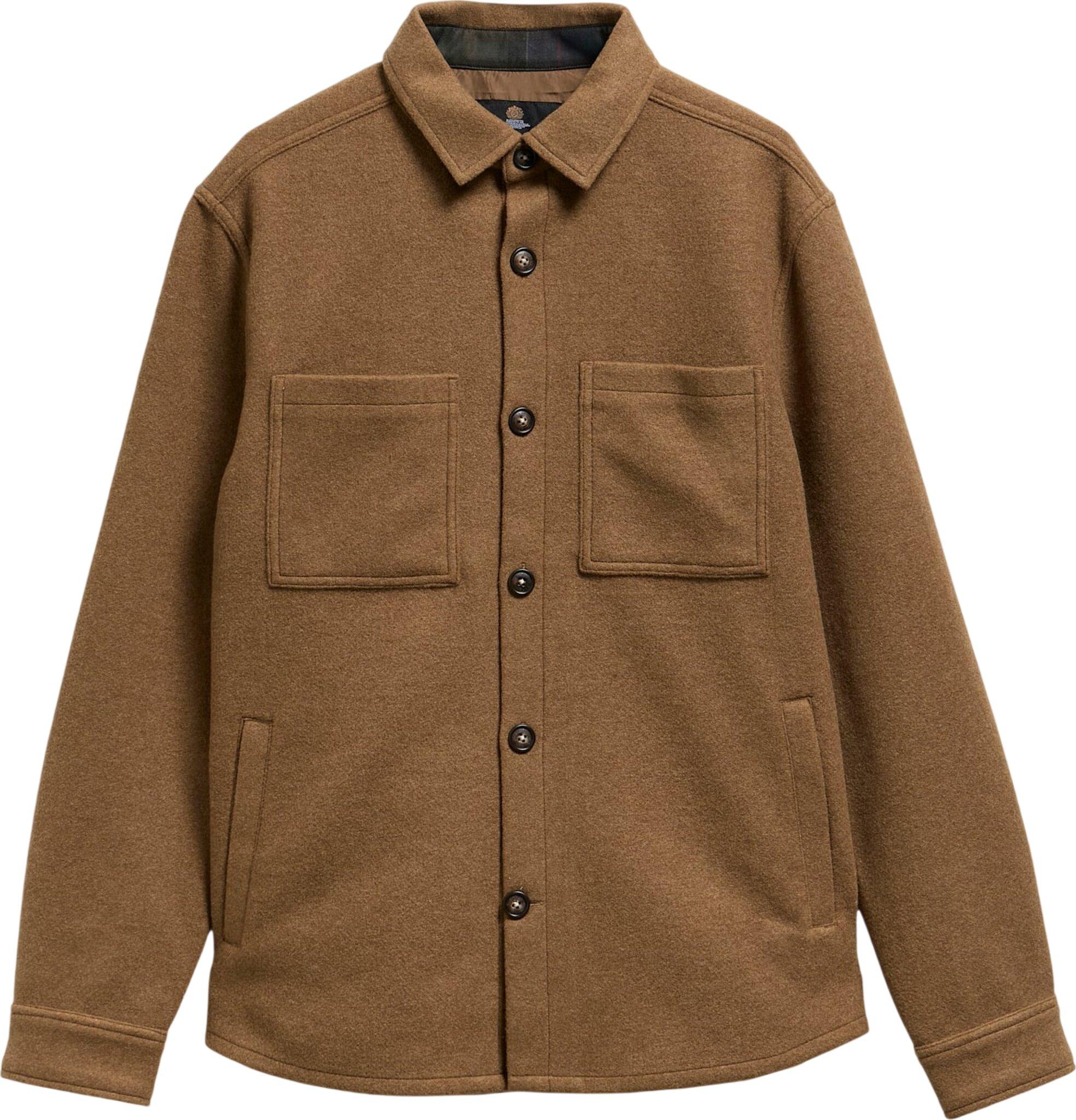 Image de produit pour Surchemise ajustée en mélange de laine Marltown - Homme