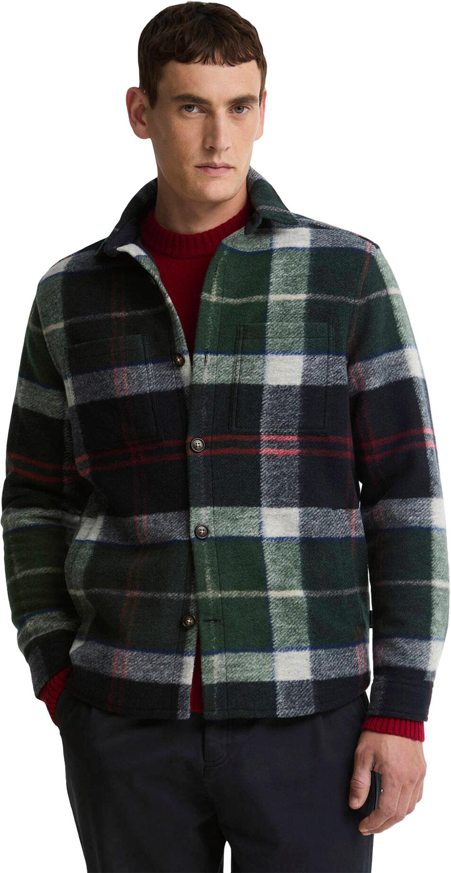Numéro de l'image de la galerie de produits 4 pour le produit Surchemise à carreaux brossés Woodlane - Homme