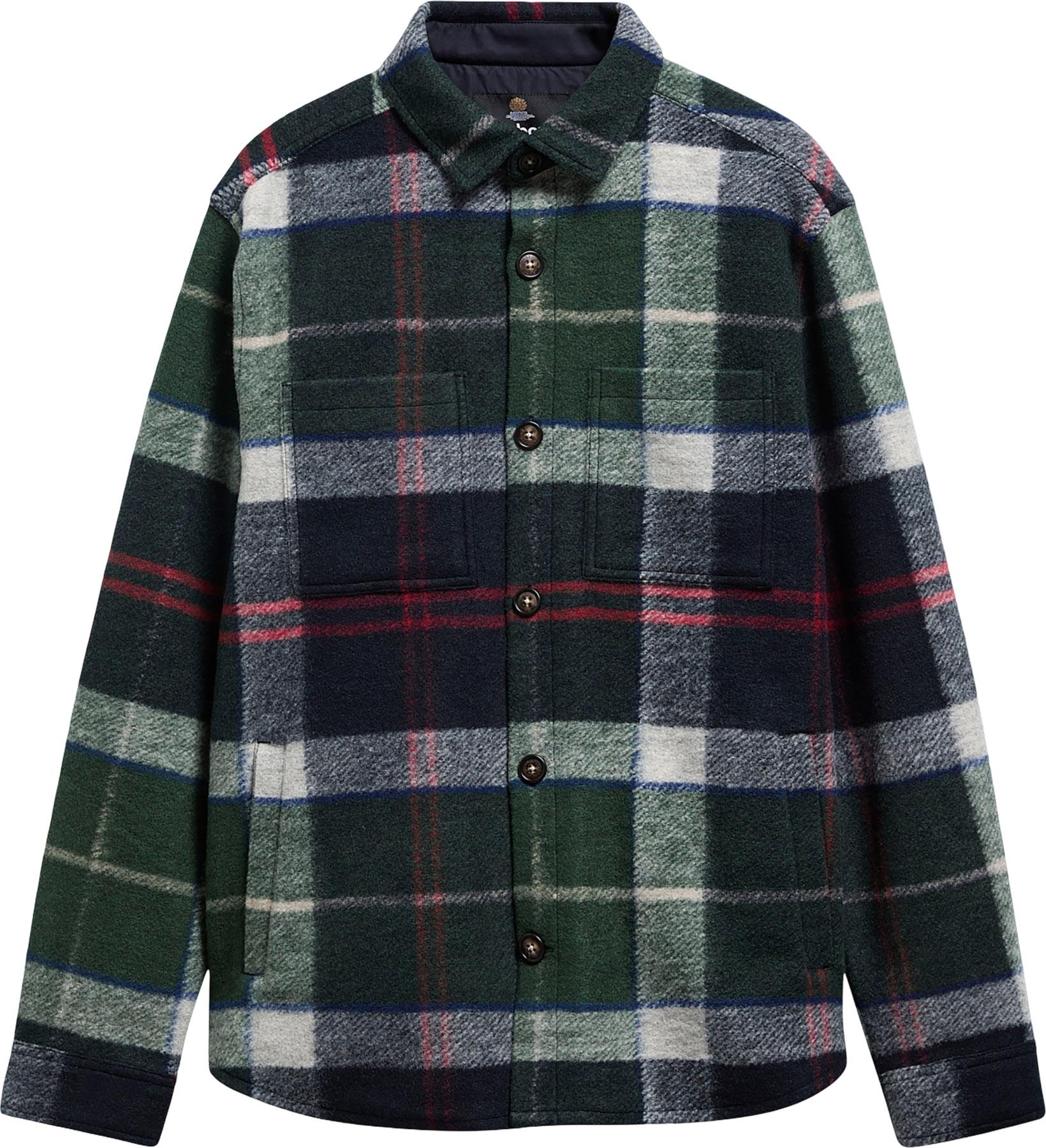 Image de produit pour Surchemise à carreaux brossés Woodlane - Homme