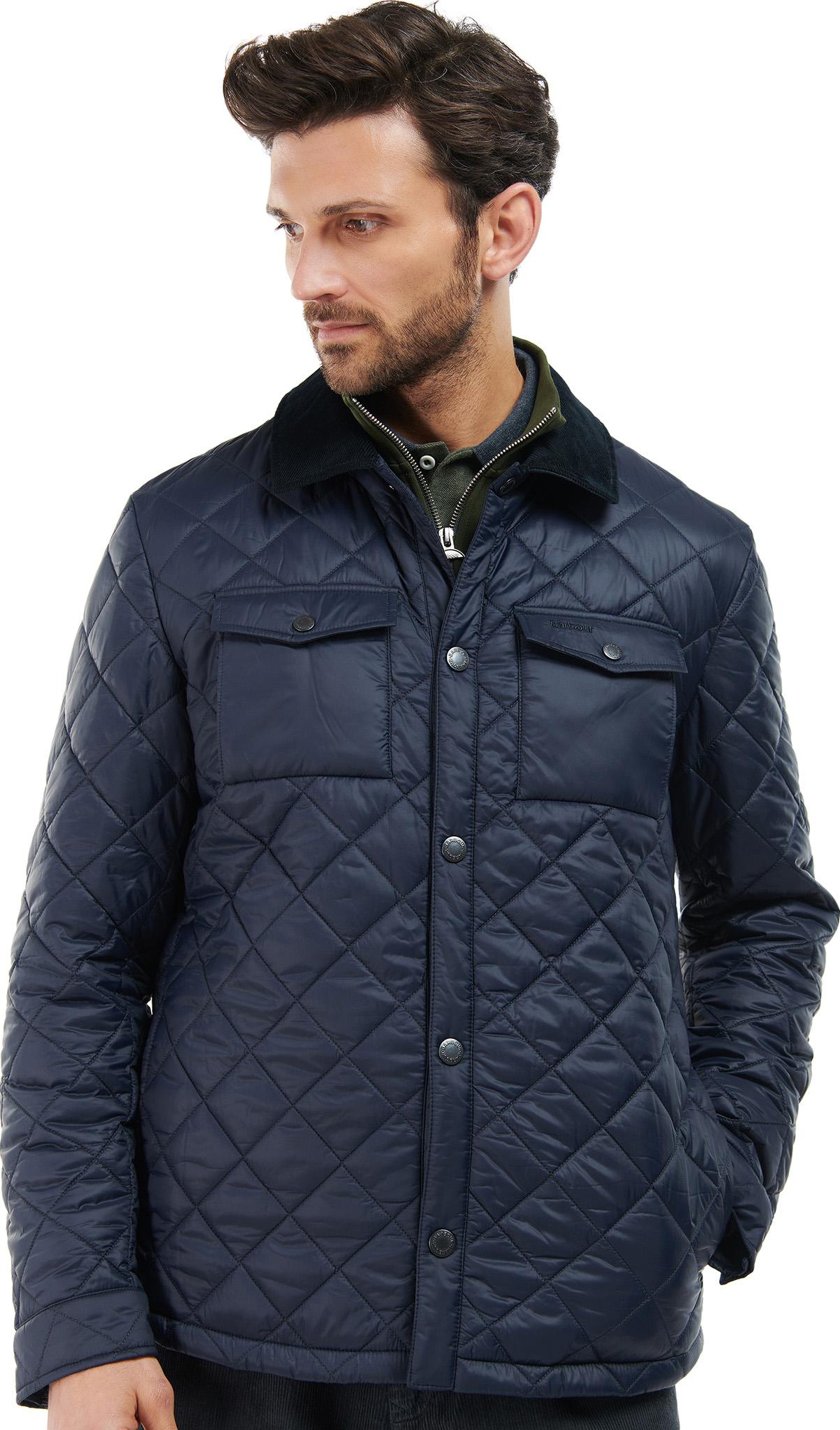 Product gallery image number 7 for product Quilted Shirt Jacket - Men's