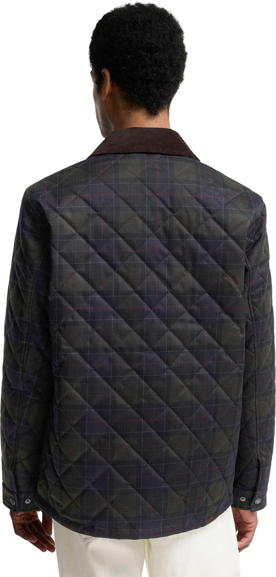 Numéro de l'image de la galerie de produits 3 pour le produit Manteau matelassé à motif de tartan - Homme
