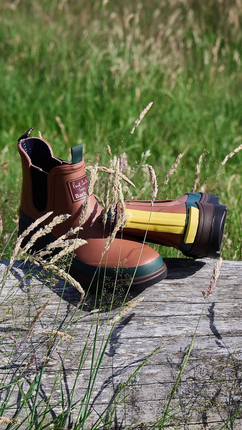 Product gallery image number 2 for product Barbour x Paul Smith Chelsea Wellington Boots - Men's