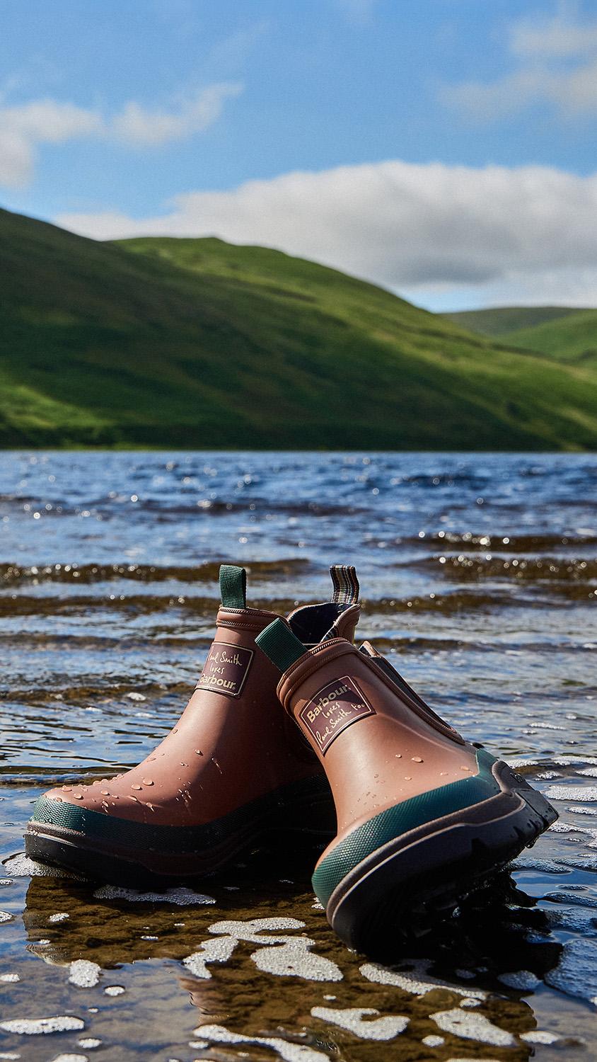 Product gallery image number 10 for product Barbour x Paul Smith Chelsea Wellington Boots - Men's