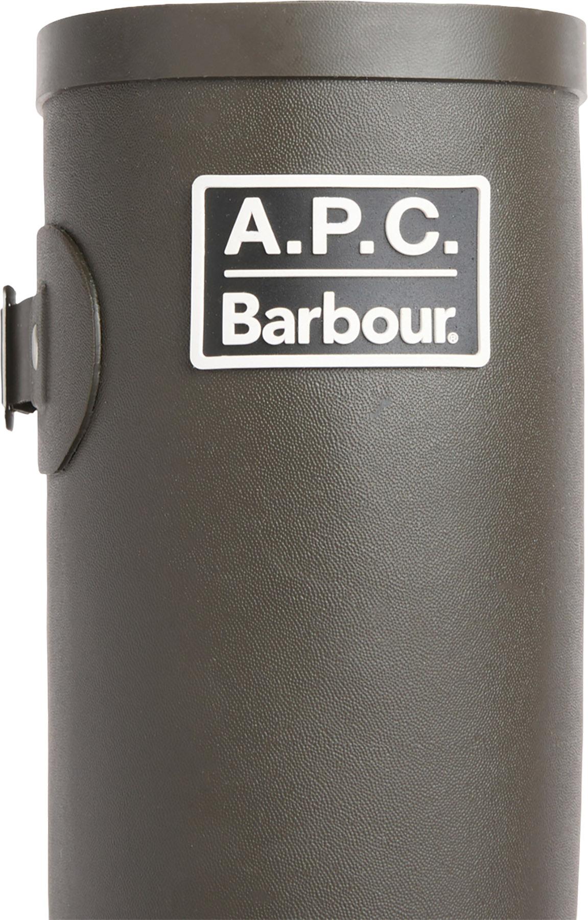 Numéro de l'image de la galerie de produits 3 pour le produit Bottes de pluie Wellingtons Barbour x A.P.C. - Homme