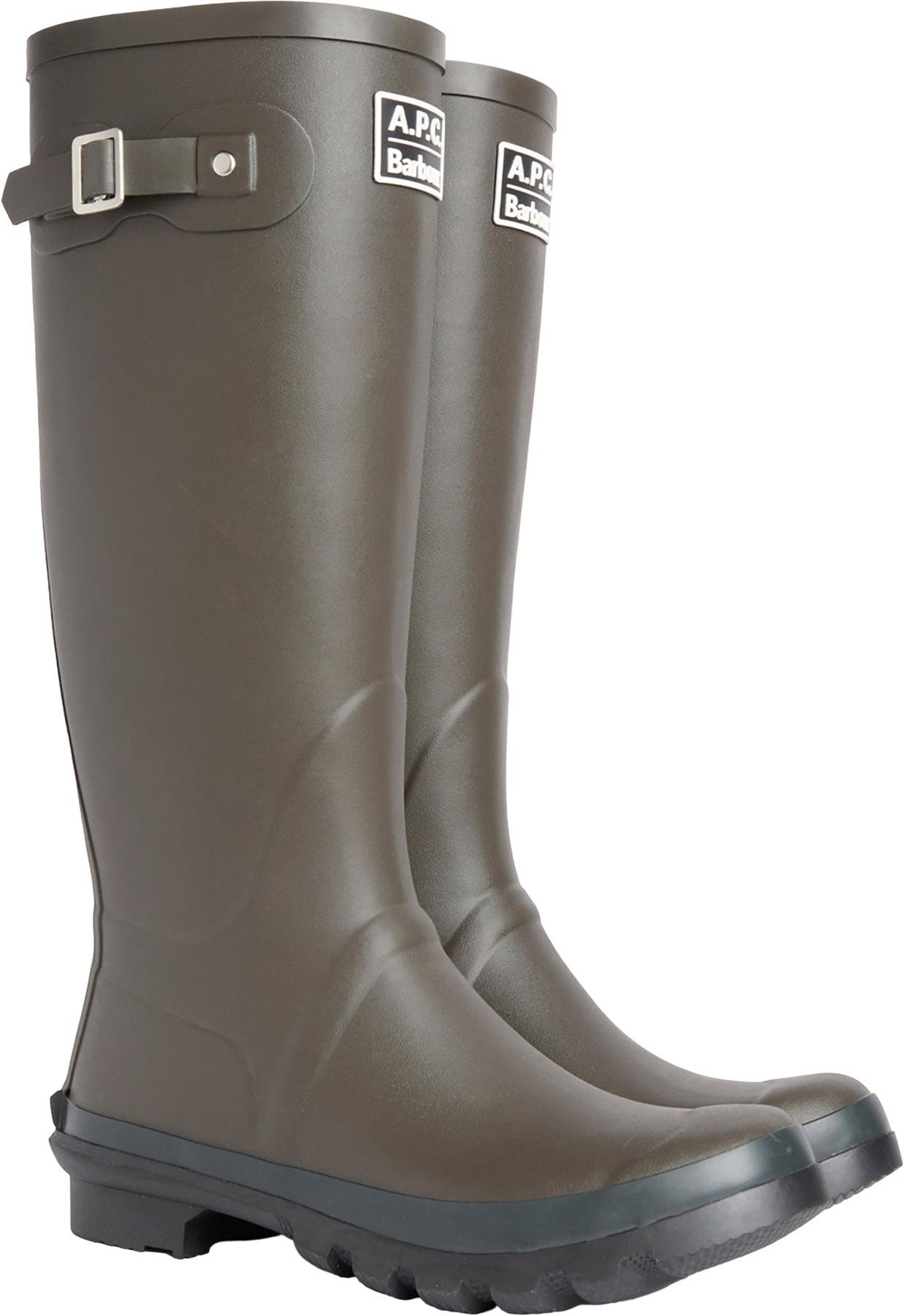 Numéro de l'image de la galerie de produits 5 pour le produit Bottes de pluie Wellingtons Barbour x A.P.C. - Homme