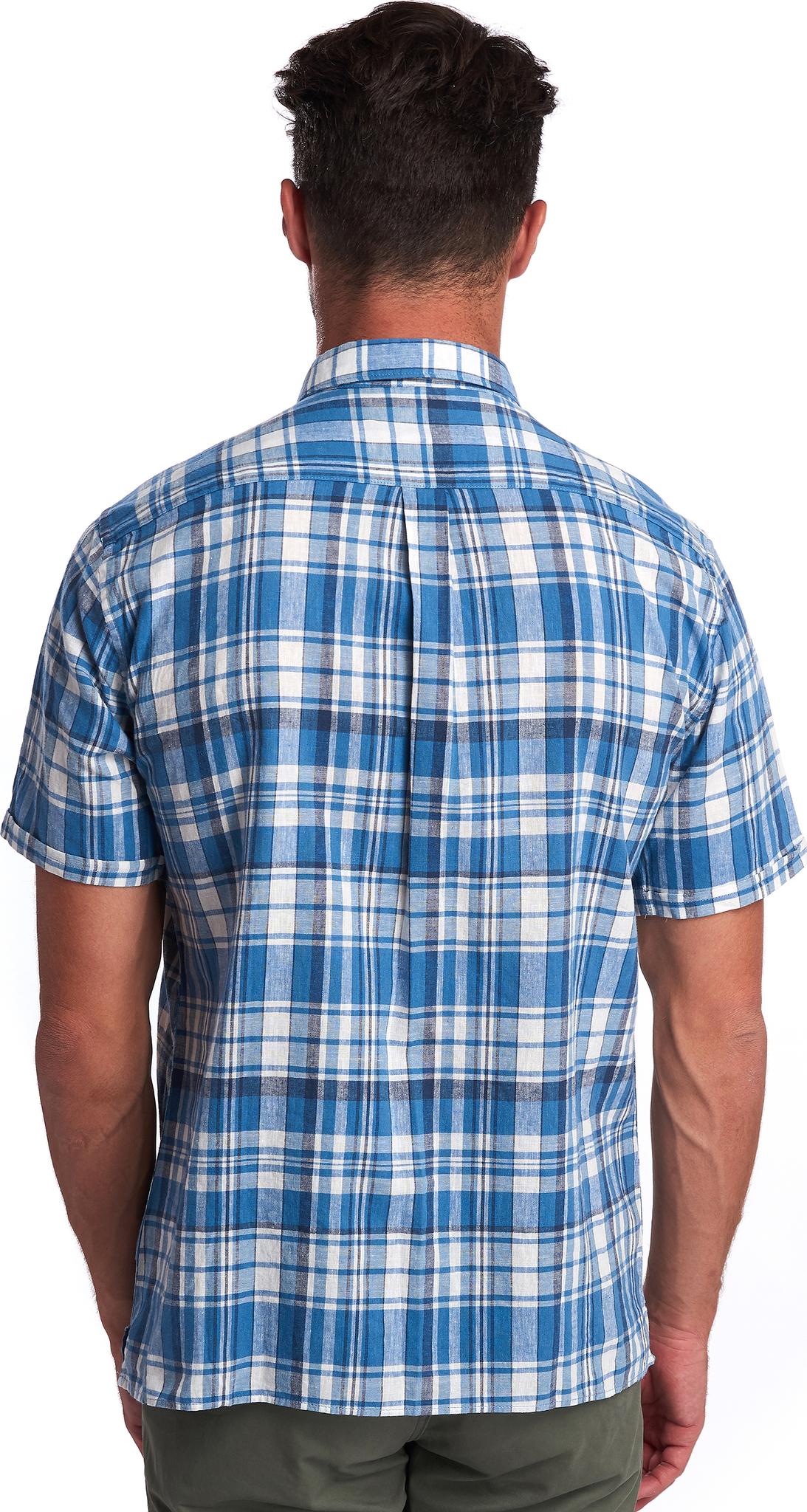 Product gallery image number 4 for product Linen Mix 2 Short Sleeve Shirt - Men's