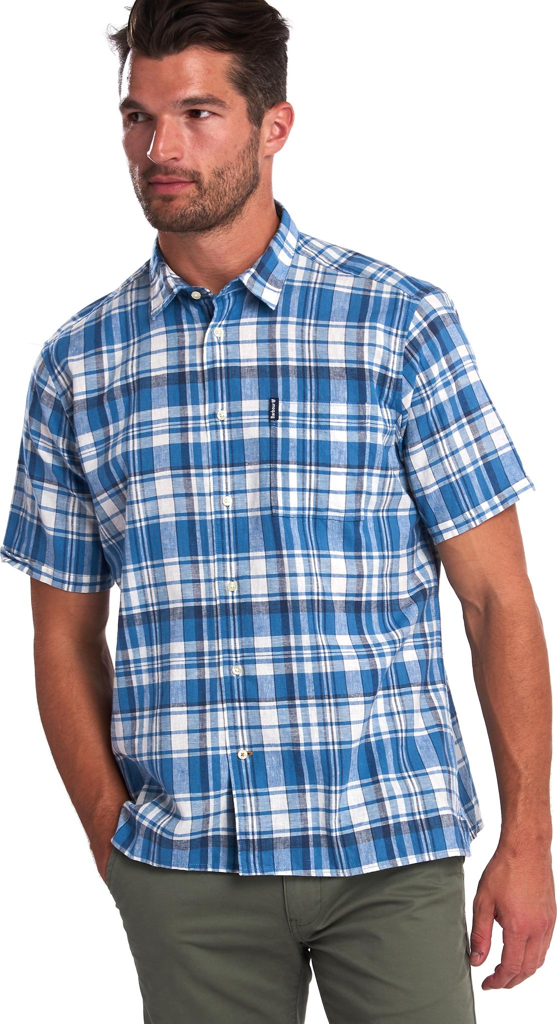 Product gallery image number 3 for product Linen Mix 2 Short Sleeve Shirt - Men's