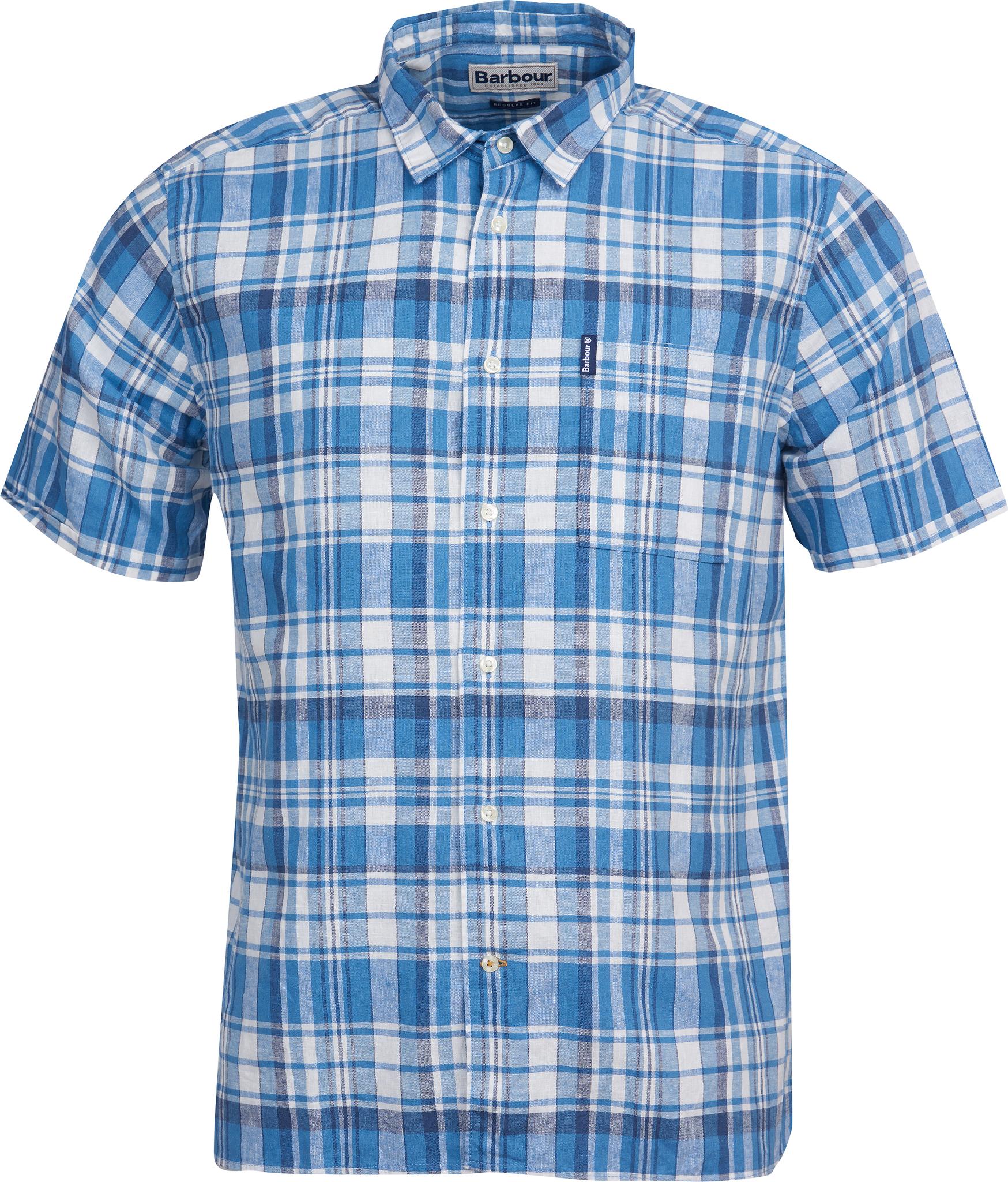 Product gallery image number 1 for product Linen Mix 2 Short Sleeve Shirt - Men's