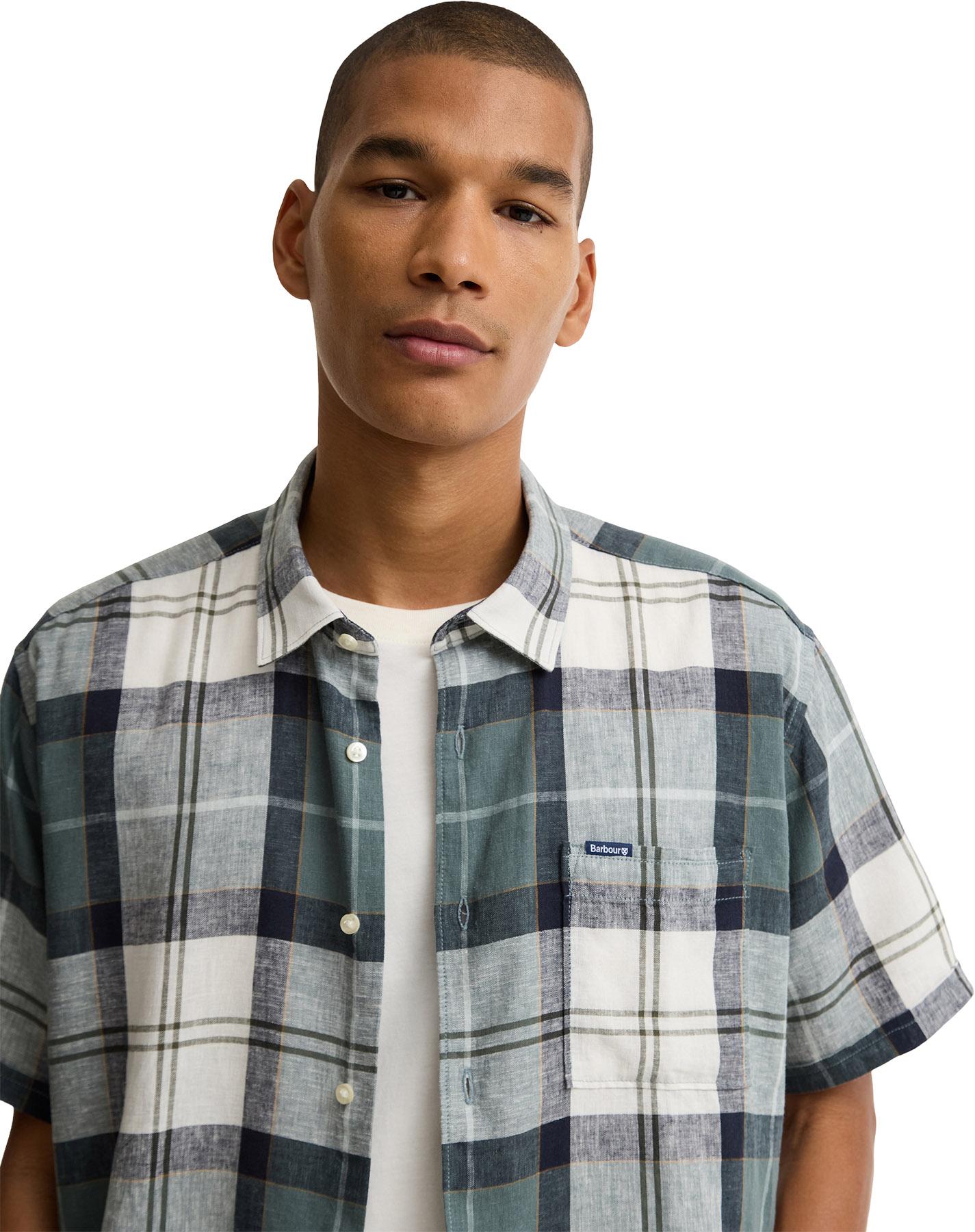Product gallery image number 3 for product Chemise d’été à manches courtes Croft - Homme