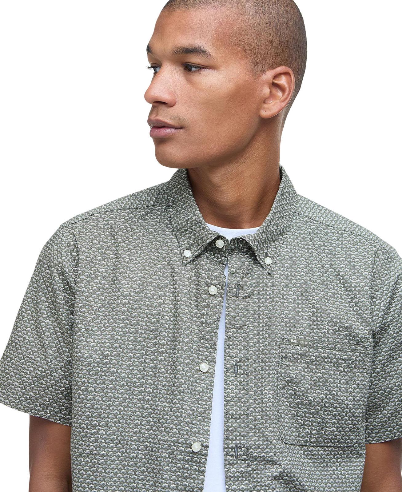 Numéro de l'image de la galerie de produits 3 pour le produit Chemise ajustée à manches courtes Shell - Homme