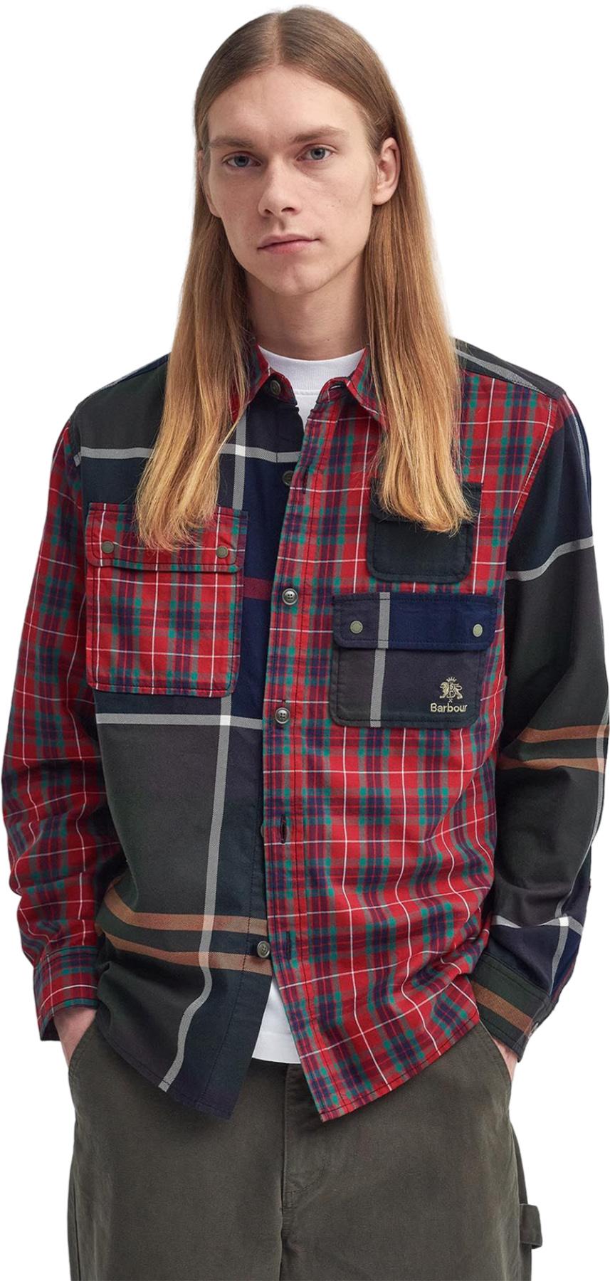 Product gallery image number 3 for product Barbour x Baracuta Relaxed Patchwork Shirt - Men's