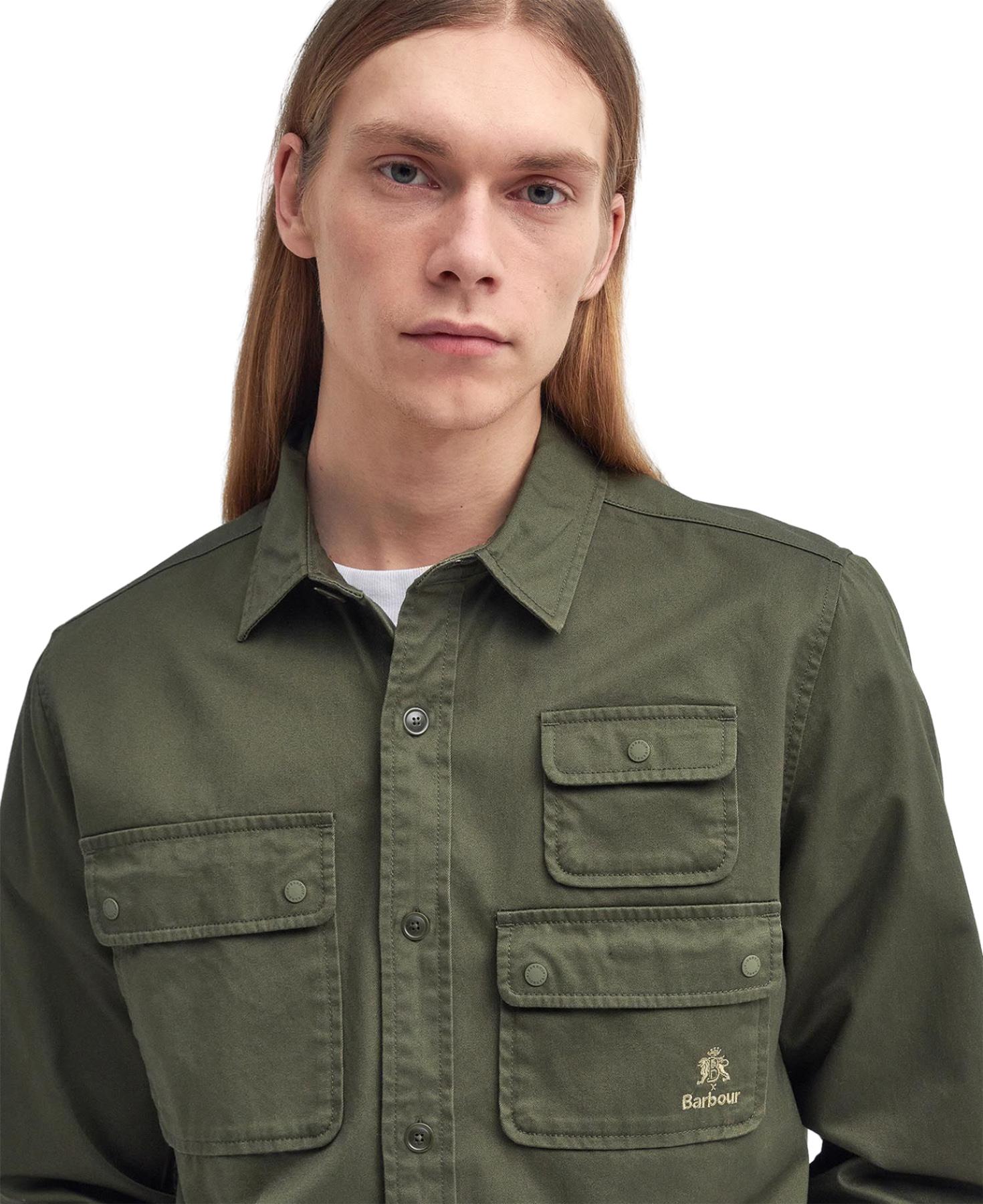 Product gallery image number 3 for product Barbour x Baracuta Chorlton Relaxed Twill Shirt - Men's