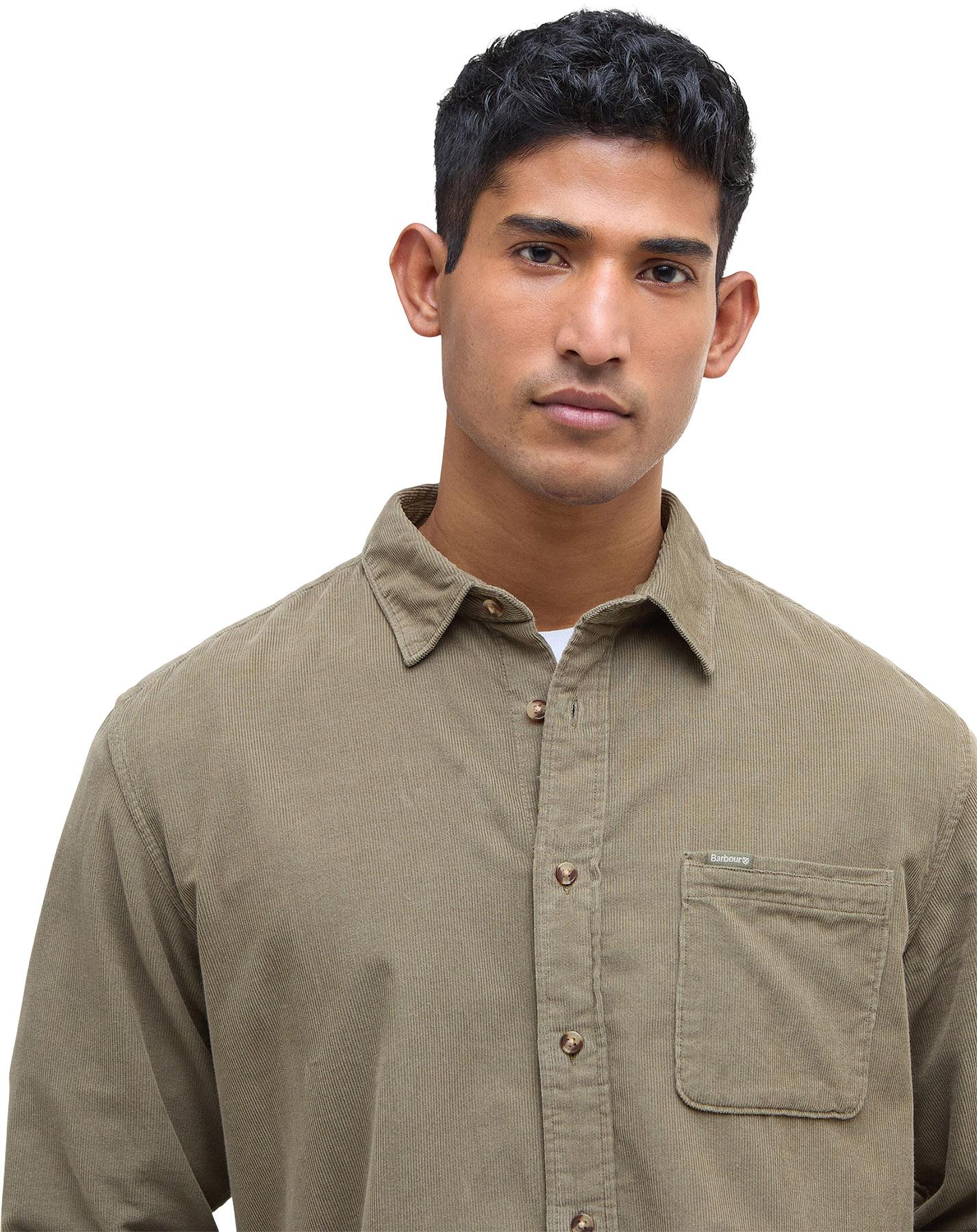 Product gallery image number 3 for product Chemise décontractée en velours côtelé Bramside - Homme