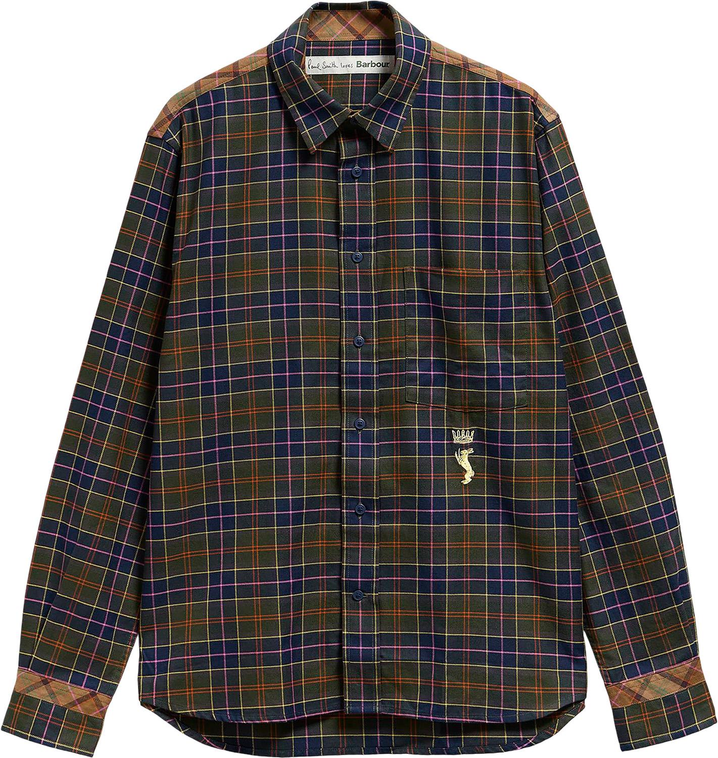 Image de produit pour Chemise en tartan Barbour x Paul Smith - Homme