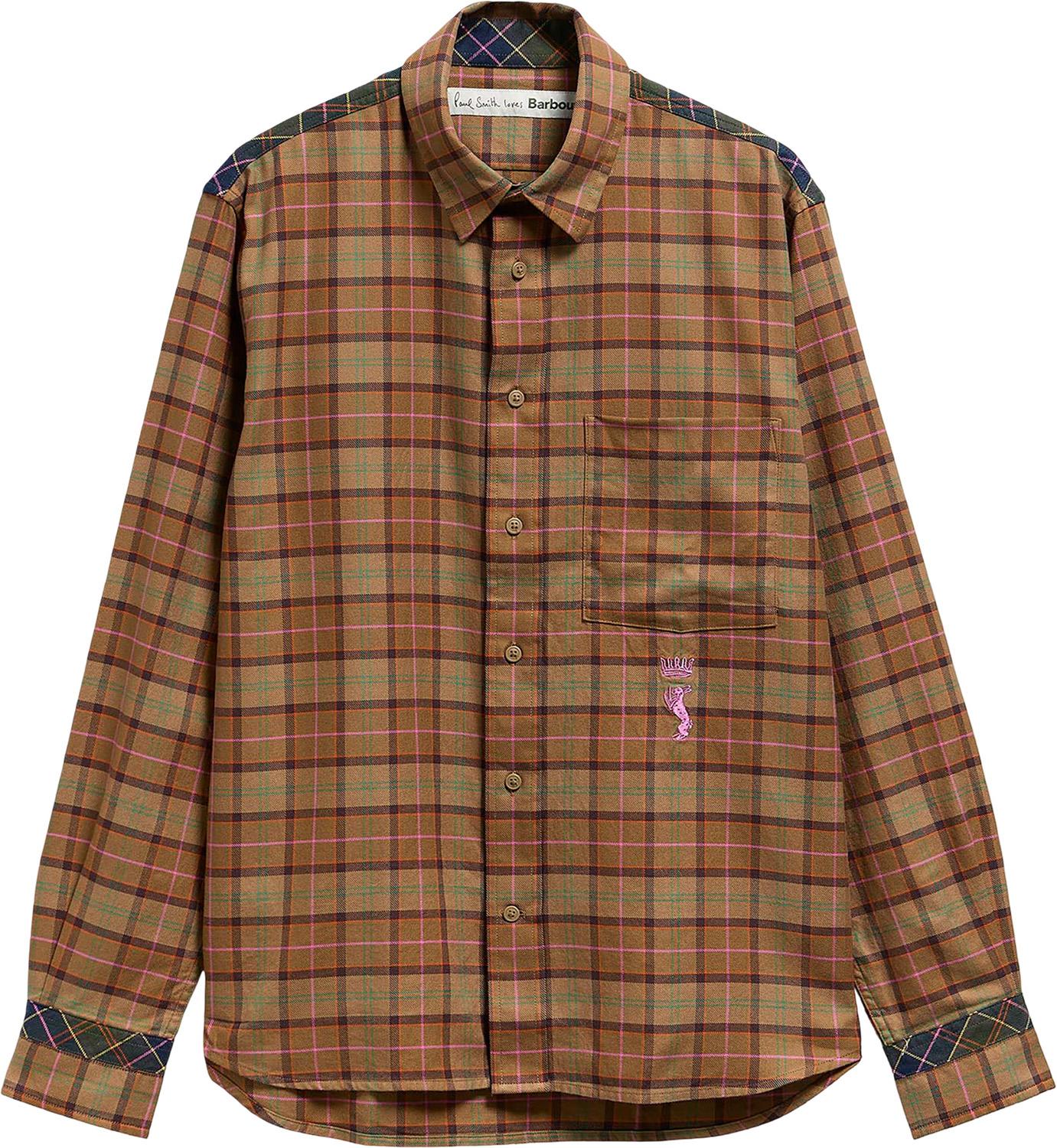 Image de produit pour Chemise en tartan Barbour x Paul Smith - Homme