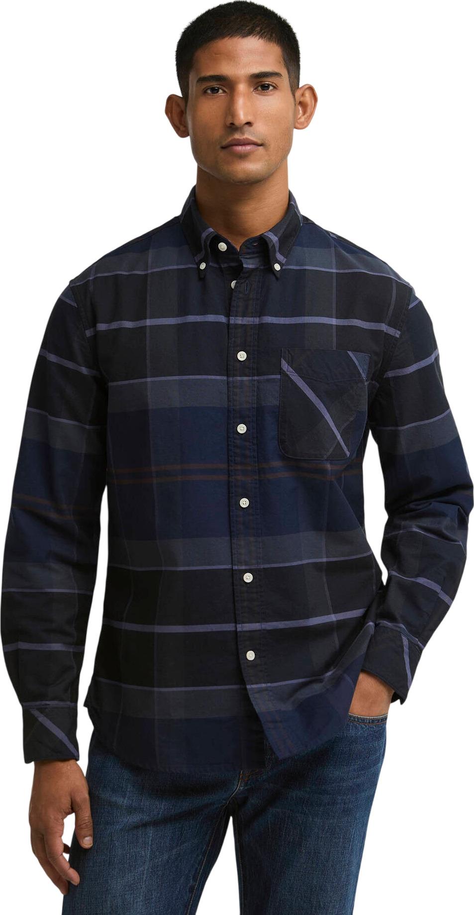 Product gallery image number 4 for product Mineral Tartan Dunoon Authentic Shirt - Men's