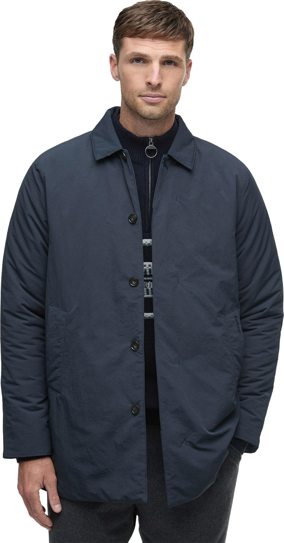 Product gallery image number 4 for product Lorden Wadded Showerproof Mac Jacket - Men's