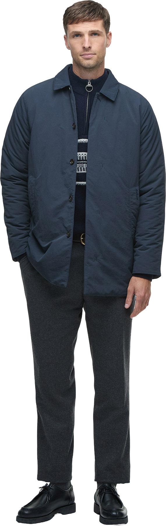 Product gallery image number 5 for product Lorden Wadded Showerproof Mac Jacket - Men's