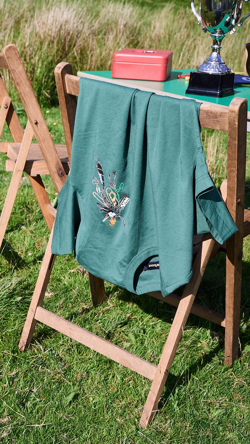 Numéro de l'image de la galerie de produits 3 pour le produit T-shirt Key Barbour x Paul Smith - Homme