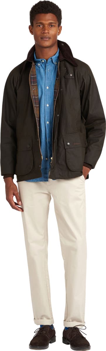 Product gallery image number 2 for product Classic Bedale Wax Jacket - Men's