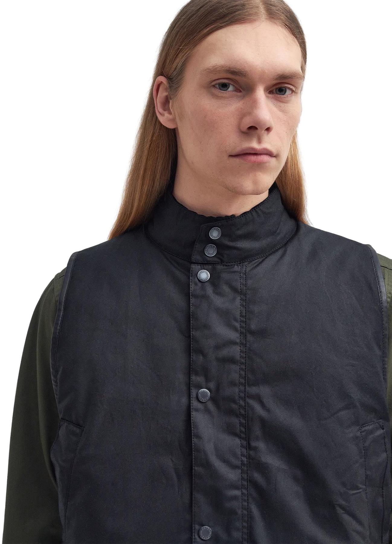 Product gallery image number 3 for product Barbour x Baracuta Waxed Gilet - Men's