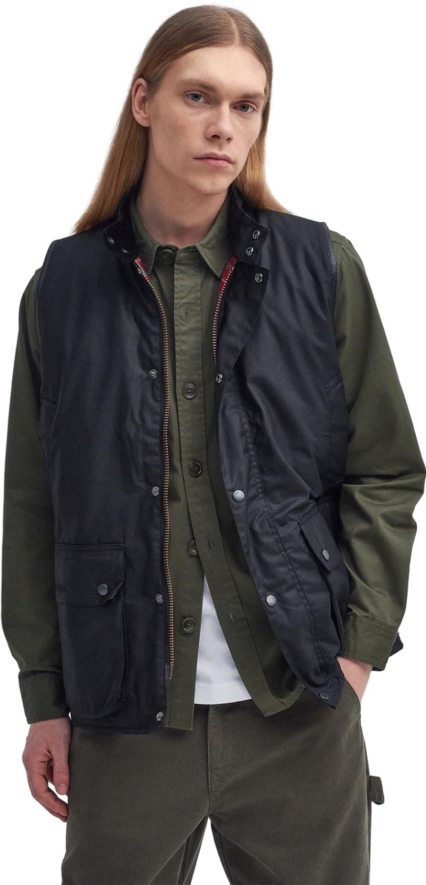 Product gallery image number 6 for product Barbour x Baracuta Waxed Gilet - Men's