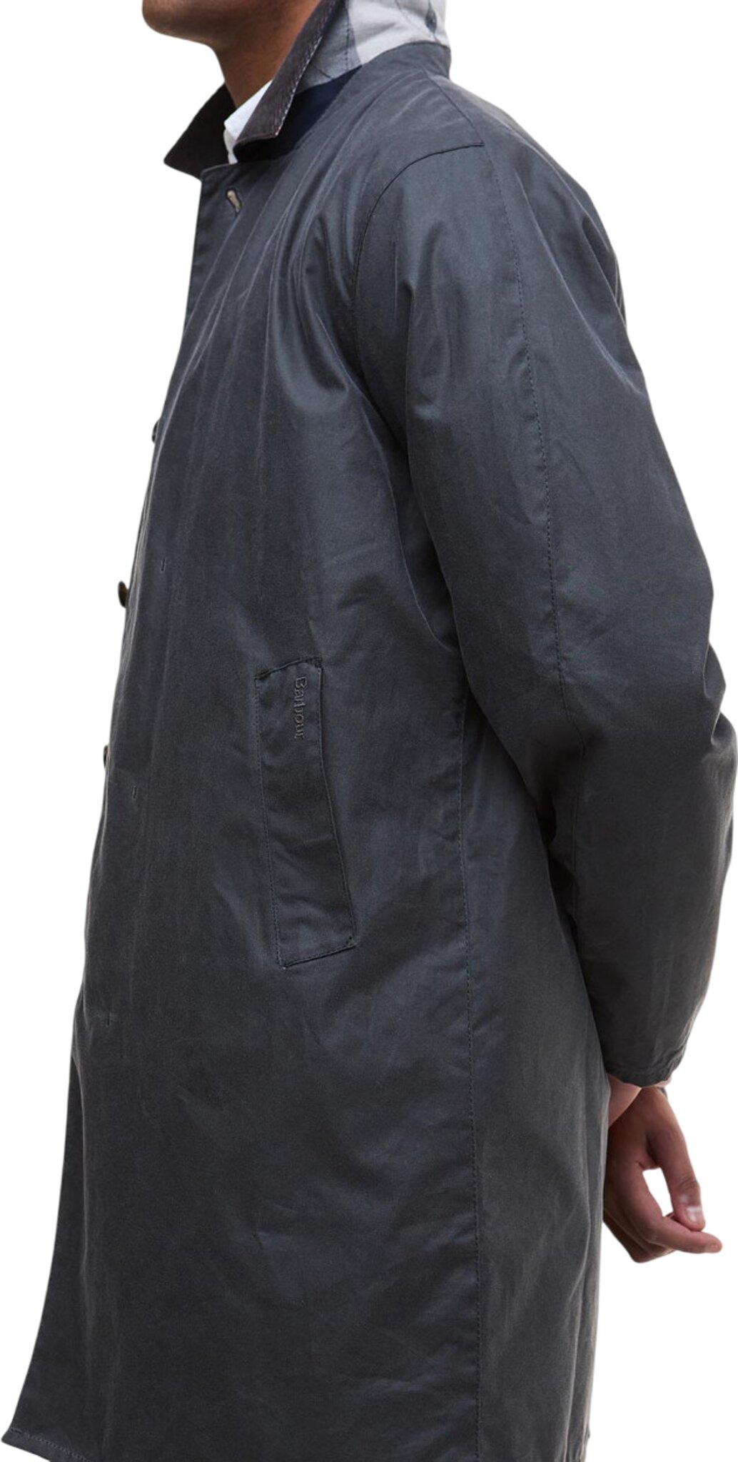 Product gallery image number 7 for product Lorden Waxed Mac Coat - Men's