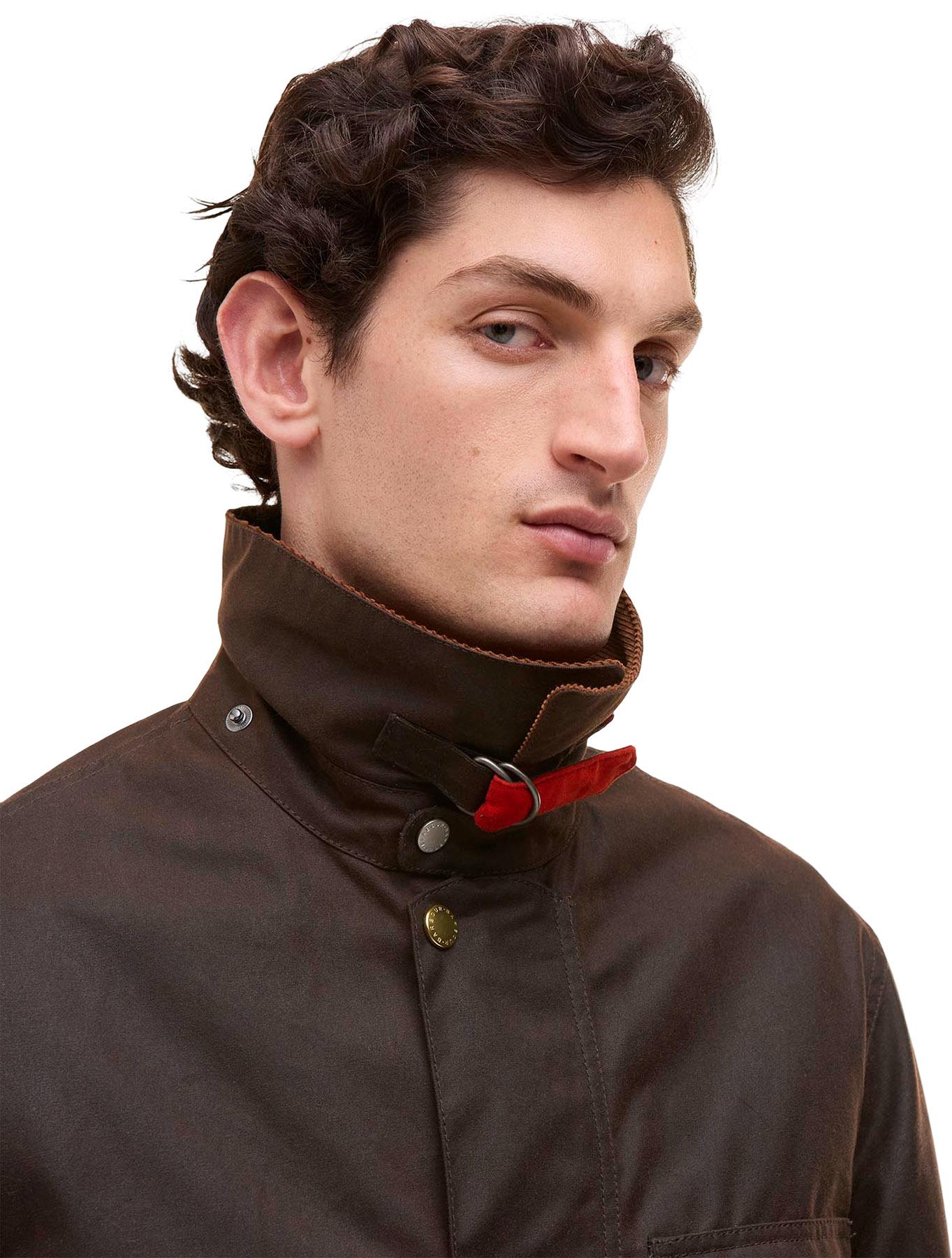 Product gallery image number 4 for product Barbour X Paul Smith Beeston Waxed Jacket - Unisex