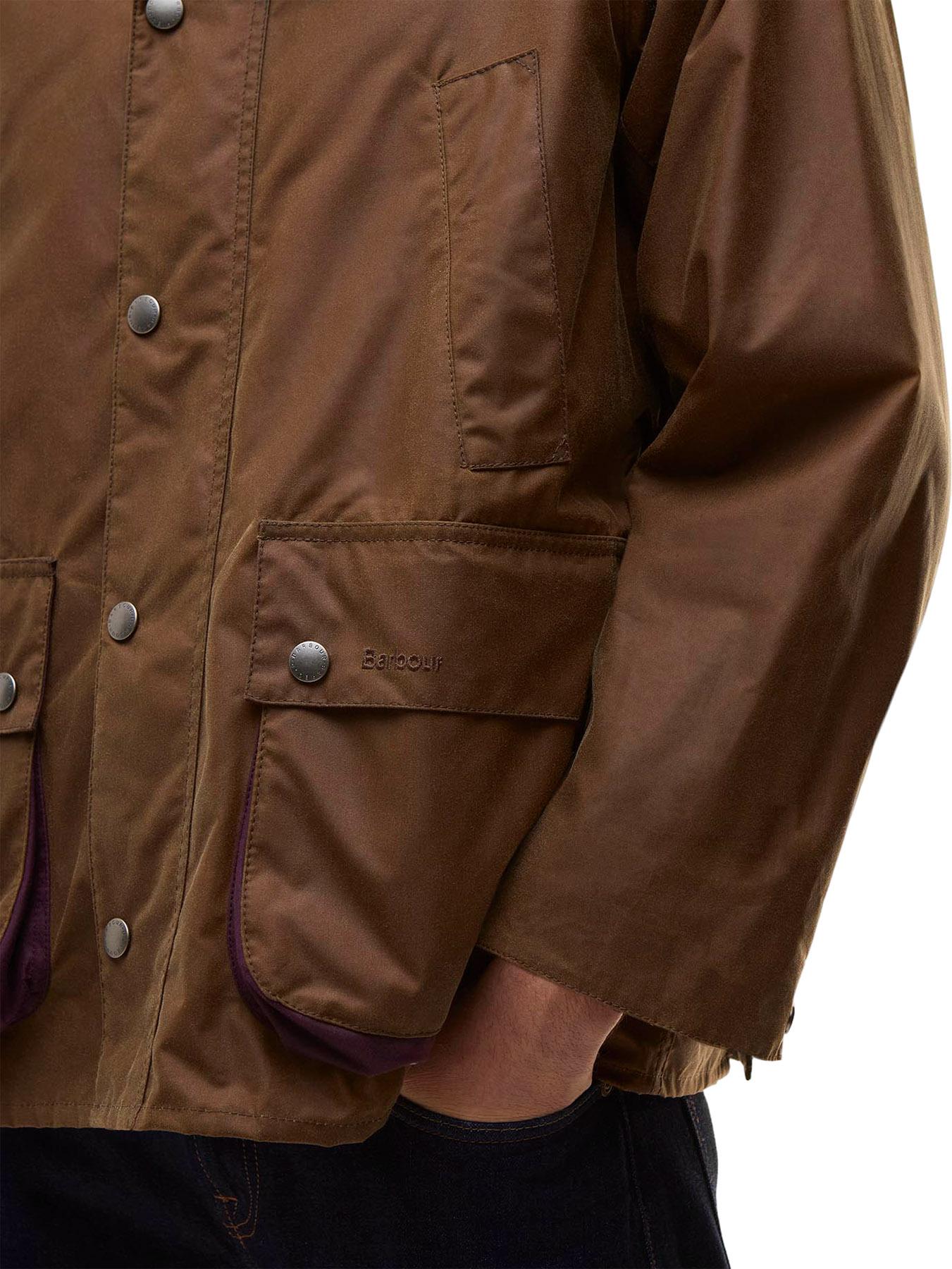 Product gallery image number 7 for product Barbour X Paul Smith Oversized Bedale Wax Jacket - Unisex