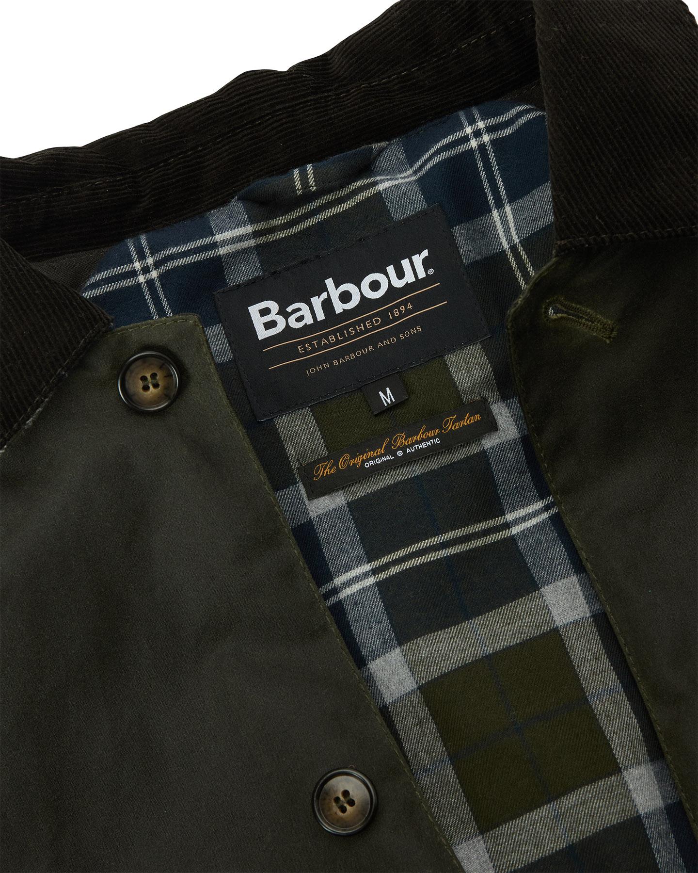 Product gallery image number 3 for product Lorden Short Waxed Mac Jacket - Men's