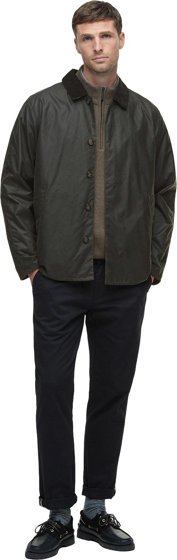 Product gallery image number 5 for product Lorden Short Waxed Mac Jacket - Men's