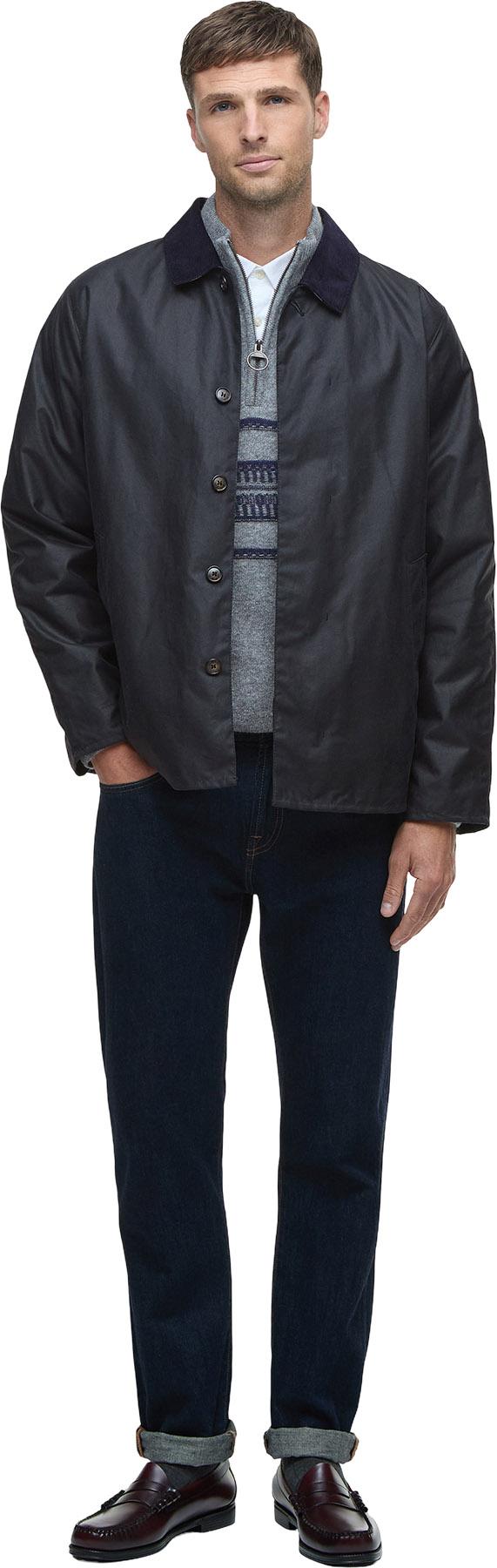 Product gallery image number 5 for product Lorden Short Waxed Mac Jacket - Men's