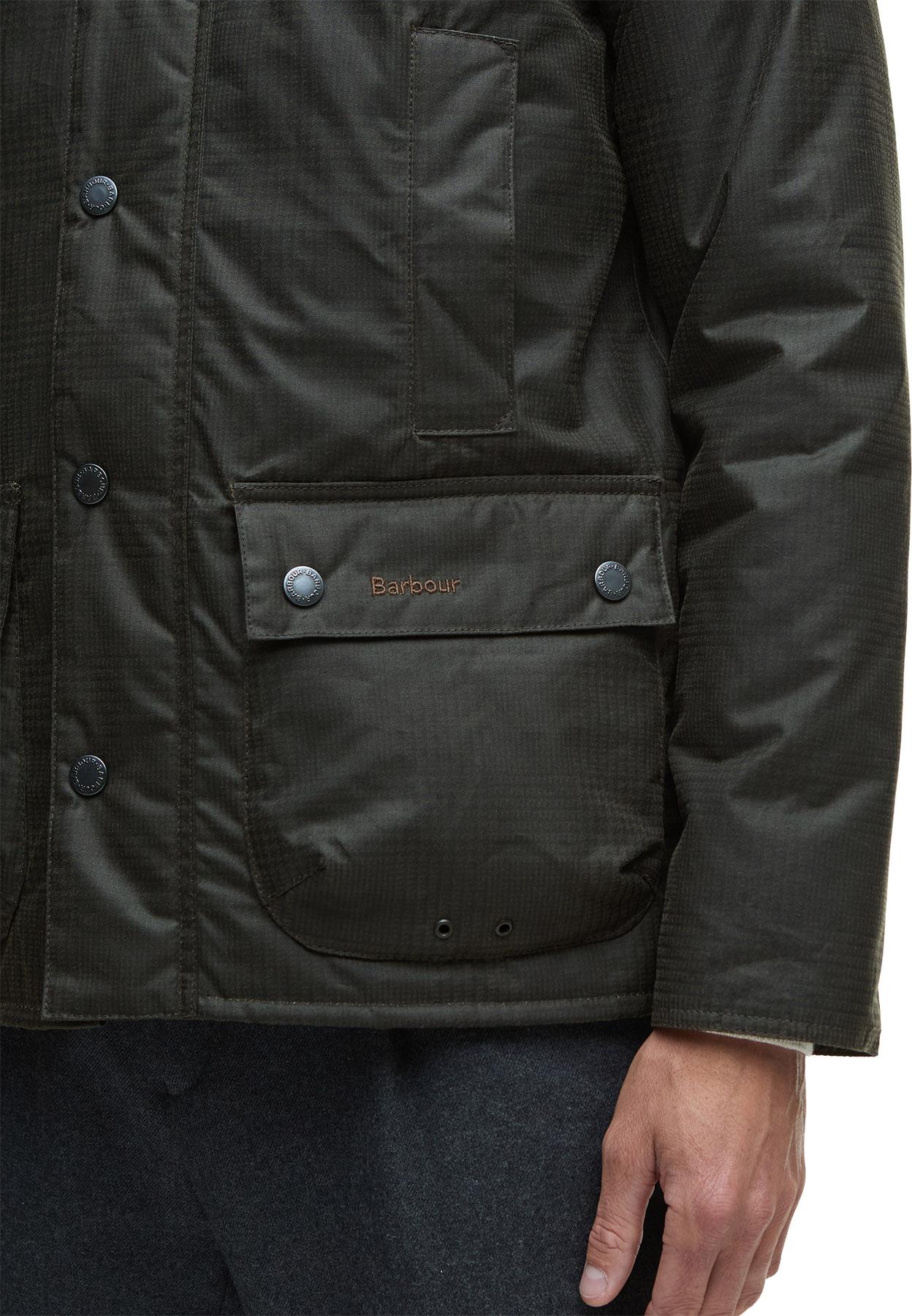 Product gallery image number 5 for product Modern Beaufort Check Waxed Jacket - Men's