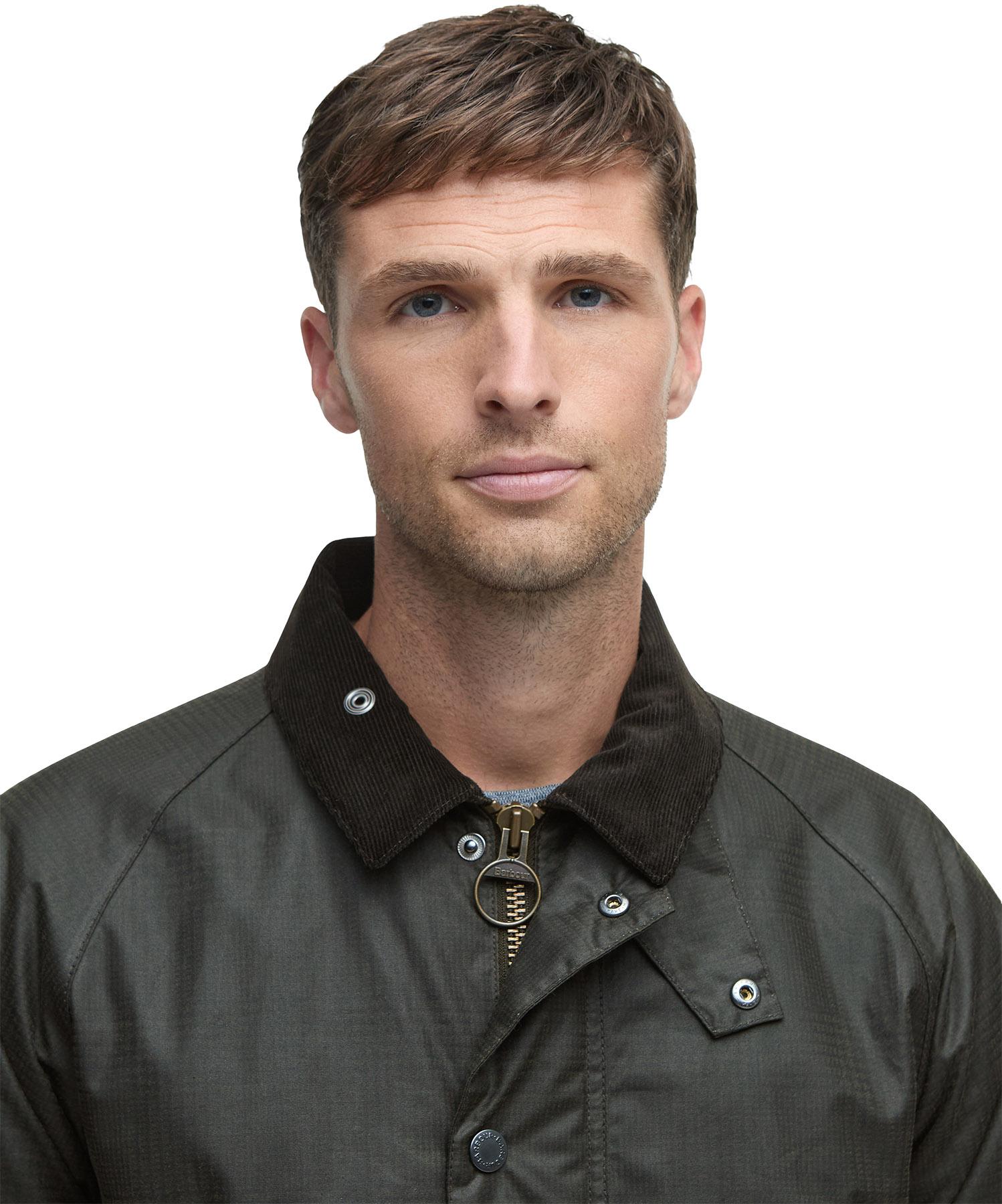 Product gallery image number 3 for product Modern Beaufort Check Waxed Jacket - Men's