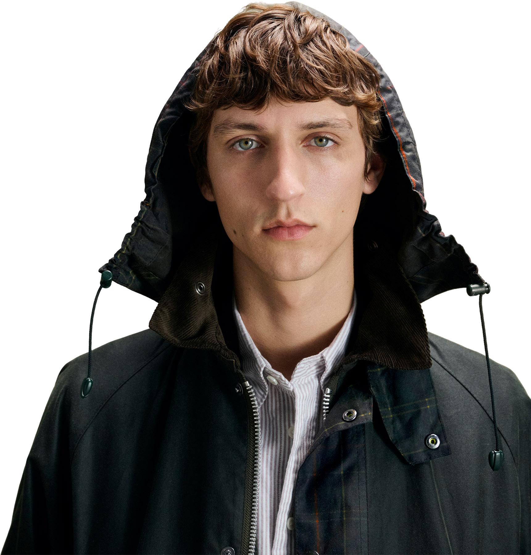 Product gallery image number 2 for product Icons Patch Bedale Wax Jacket - Men's